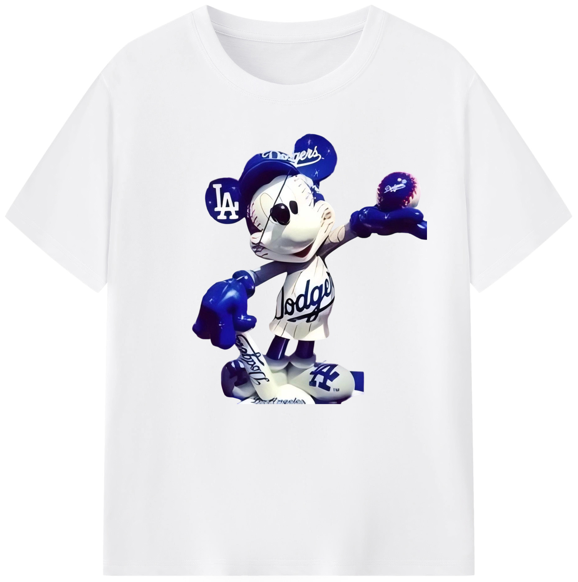  180g Cotton T-Shirt With Front Heat Transfer Print – Soft, Lightweight, Fitted Design – Comfortable Casual Wear For Sports & Everyday Use