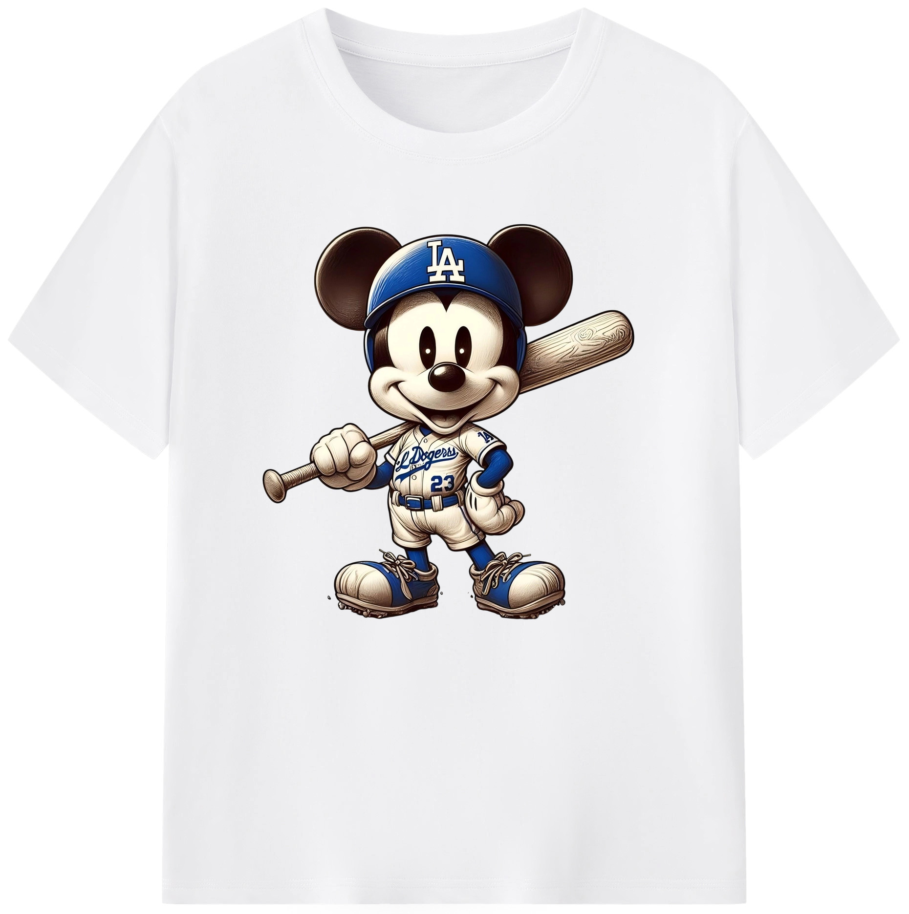  180g Cotton T-Shirt With Front Heat Transfer Print – Soft, Lightweight, Fitted Design – Comfortable Casual Wear For Sports & Everyday Use