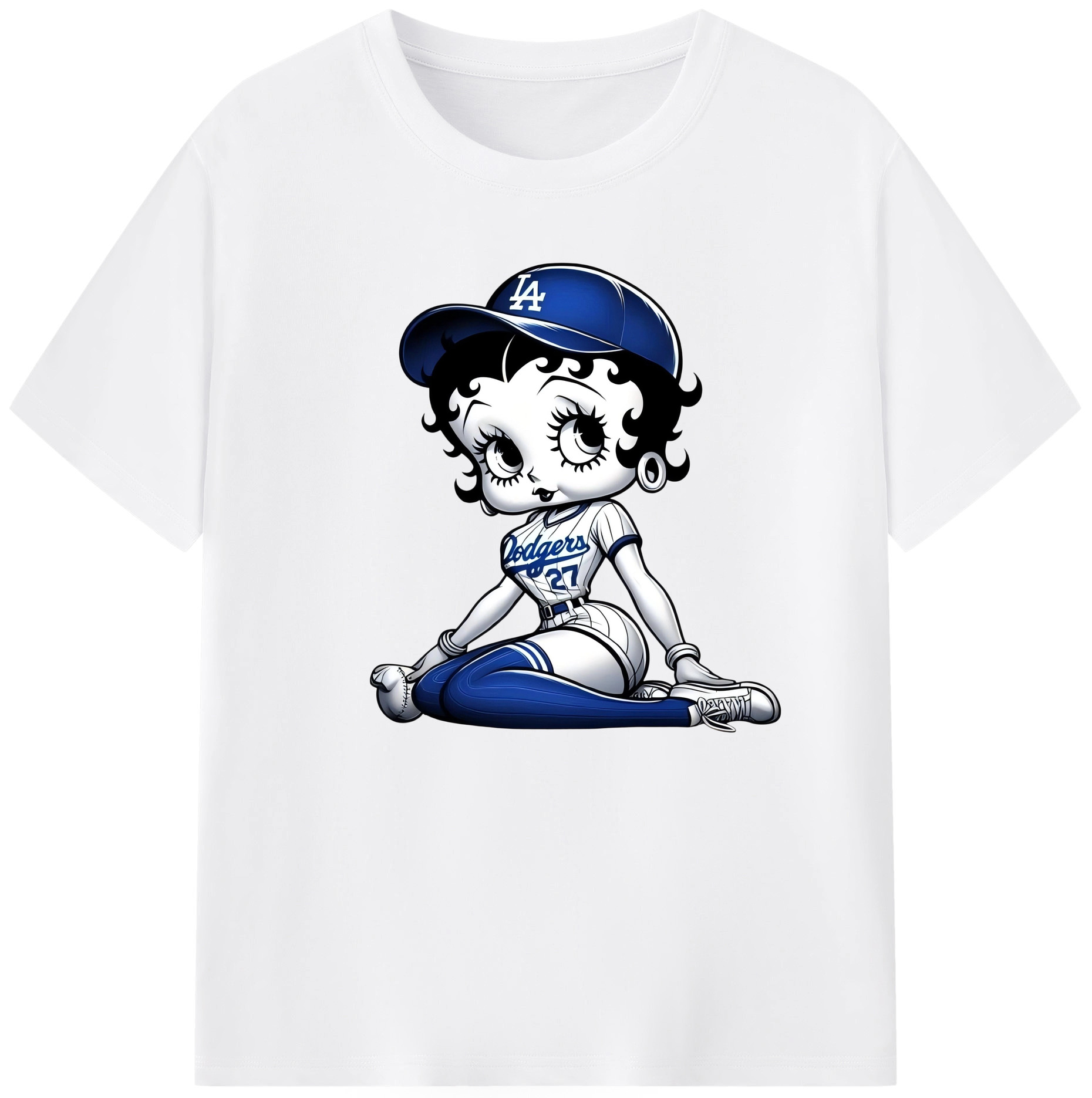  180g Cotton T-Shirt With Front Heat Transfer Print – Soft, Lightweight, Fitted Design – Comfortable Casual Wear For Sports & Everyday Use