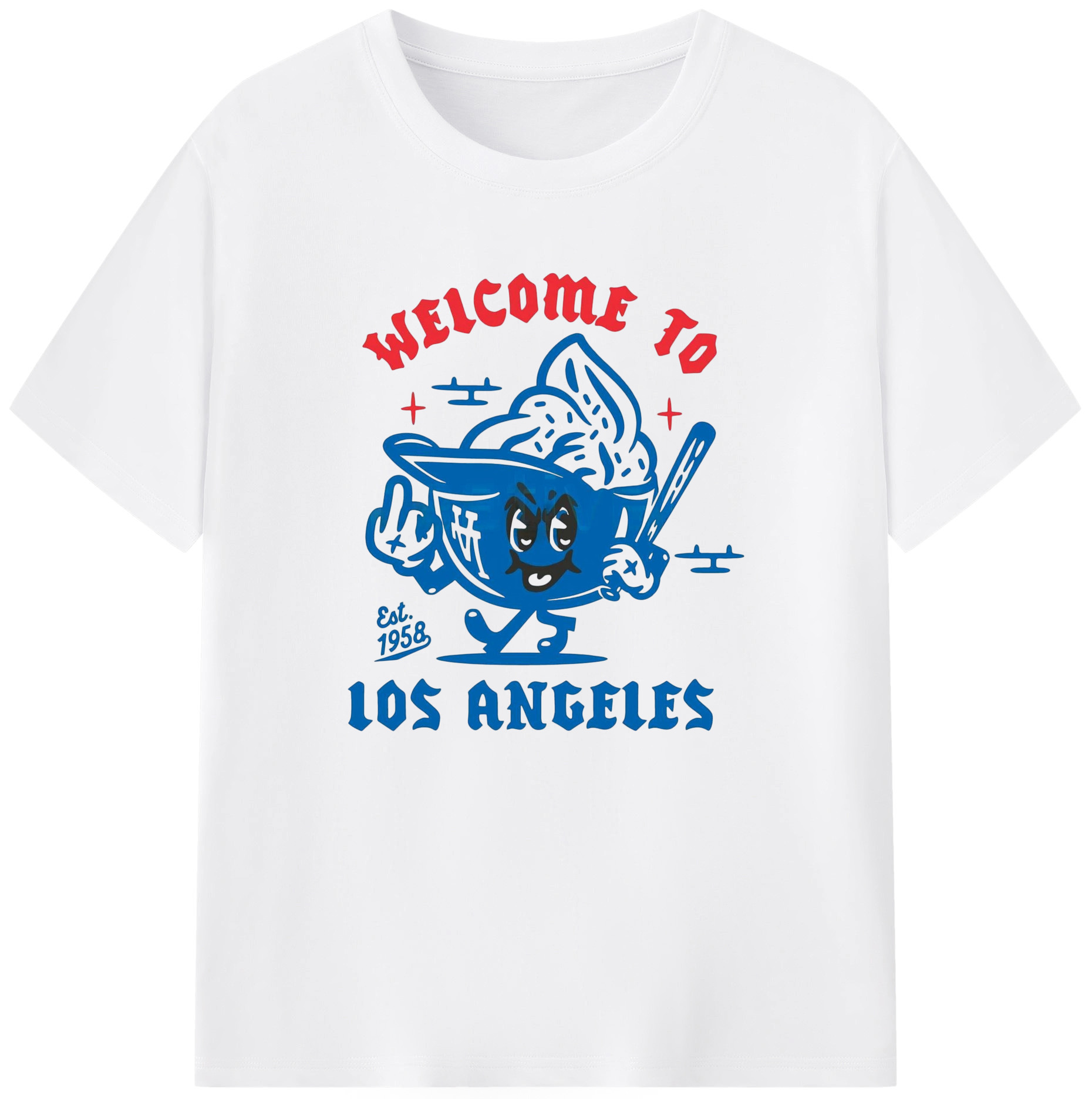  180g Cotton T-Shirt With Front Heat Transfer Print – Soft, Lightweight, Fitted Design – Comfortable Casual Wear For Sports & Everyday Use