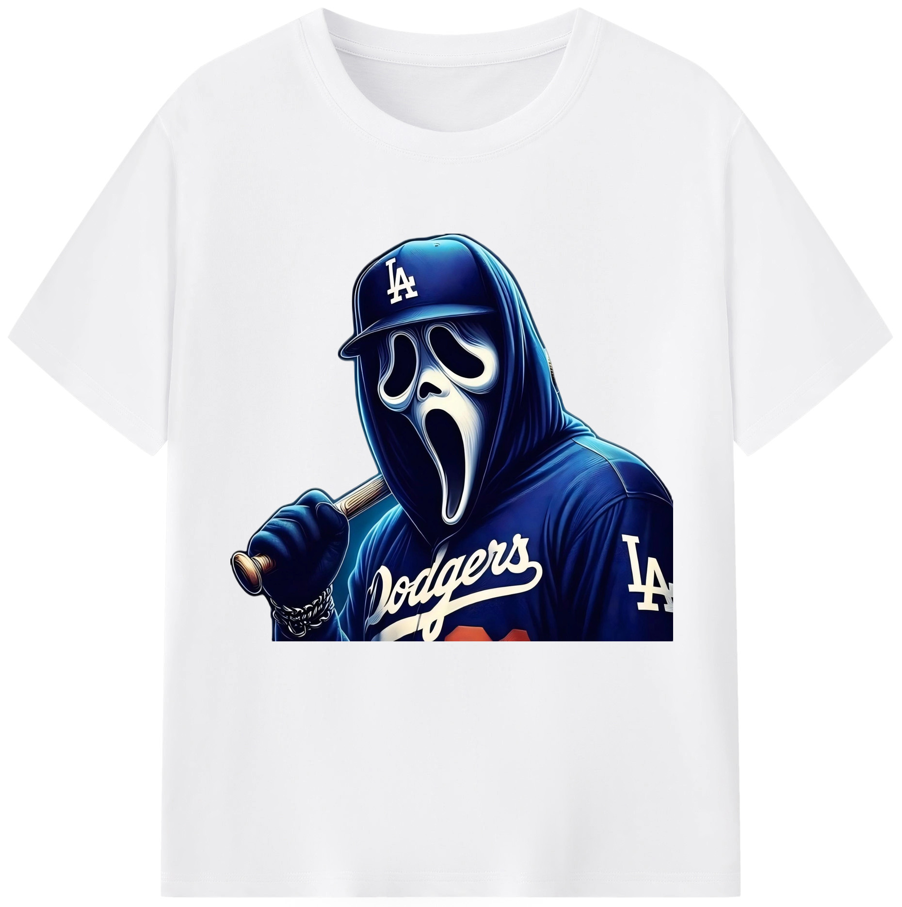  Combed Cotton T-Shirt 180g With Front Heat Transfer Print – Soft, Lightweight, Fitted Design – Stylish Casual Wear For Sports & Everyday Use