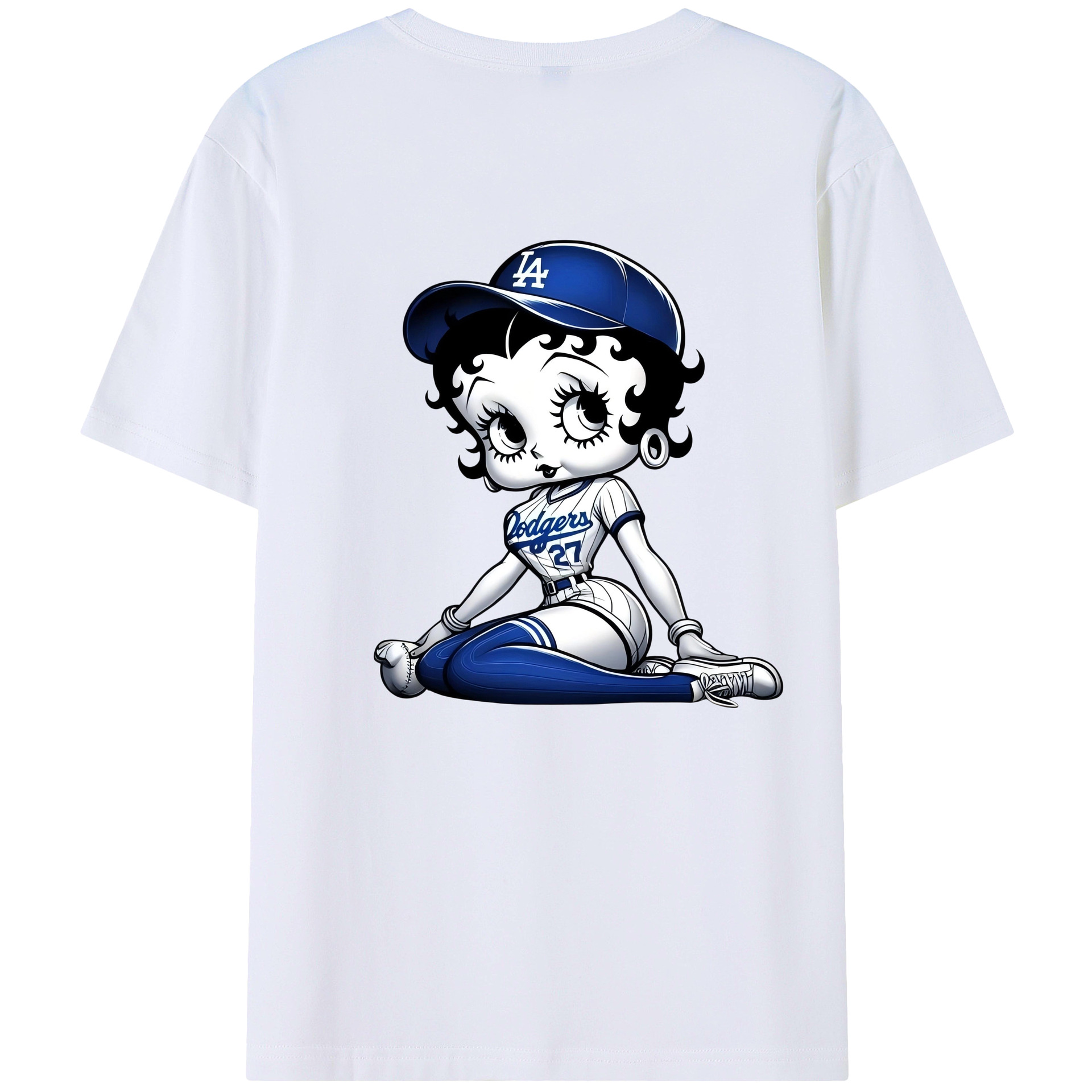  180g Combed Cotton T-Shirt With Back Heat Transfer Print – Soft, Lightweight, Fitted Design – Stylish Casual Wear For Sports & Everyday Use