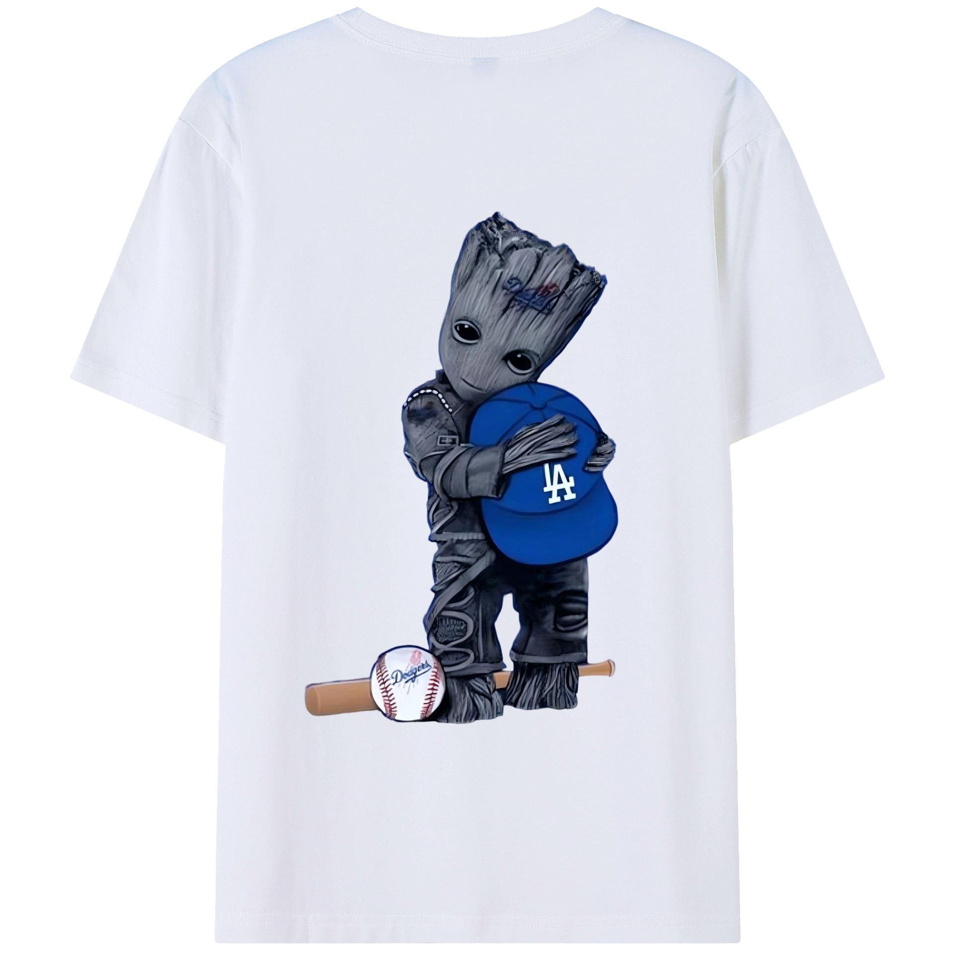  180g Combed Cotton T-Shirt With Back Heat Transfer Print – Soft, Lightweight, Fitted Design – Stylish Casual Wear For Sports & Everyday Use