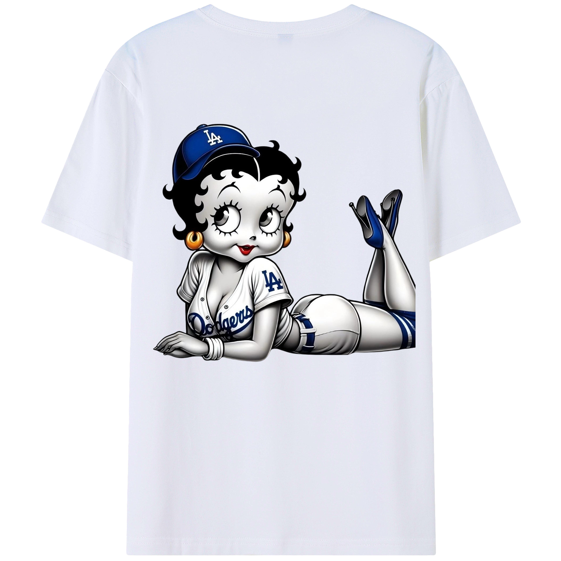  180g Combed Cotton T-Shirt With Back Heat Transfer Print – Soft, Lightweight, Fitted Design – Stylish Casual Wear For Sports & Everyday Use