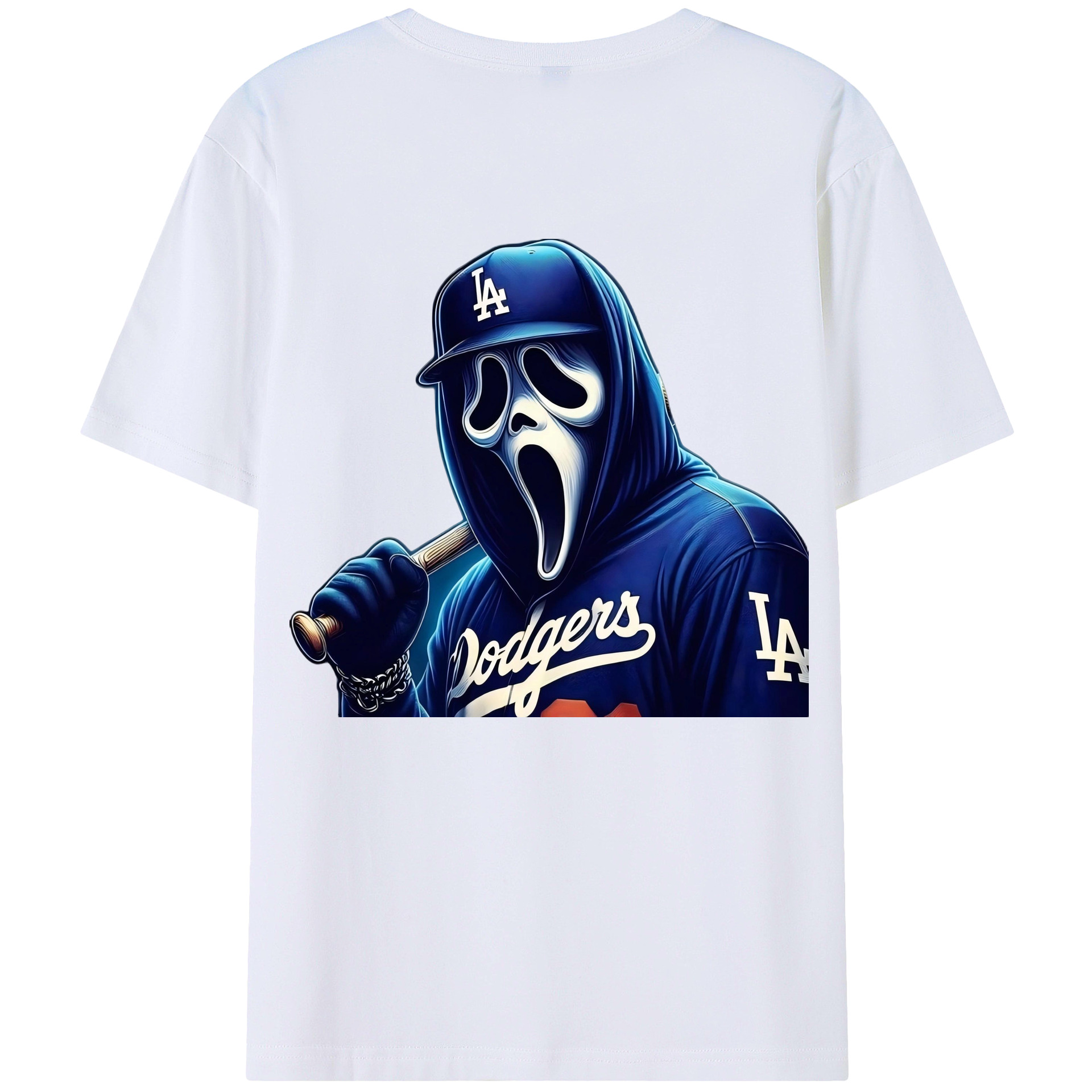  180g Combed Cotton T-Shirt With Back Heat Transfer Print – Soft, Lightweight, Fitted Design – Stylish Casual Wear For Sports & Everyday Use