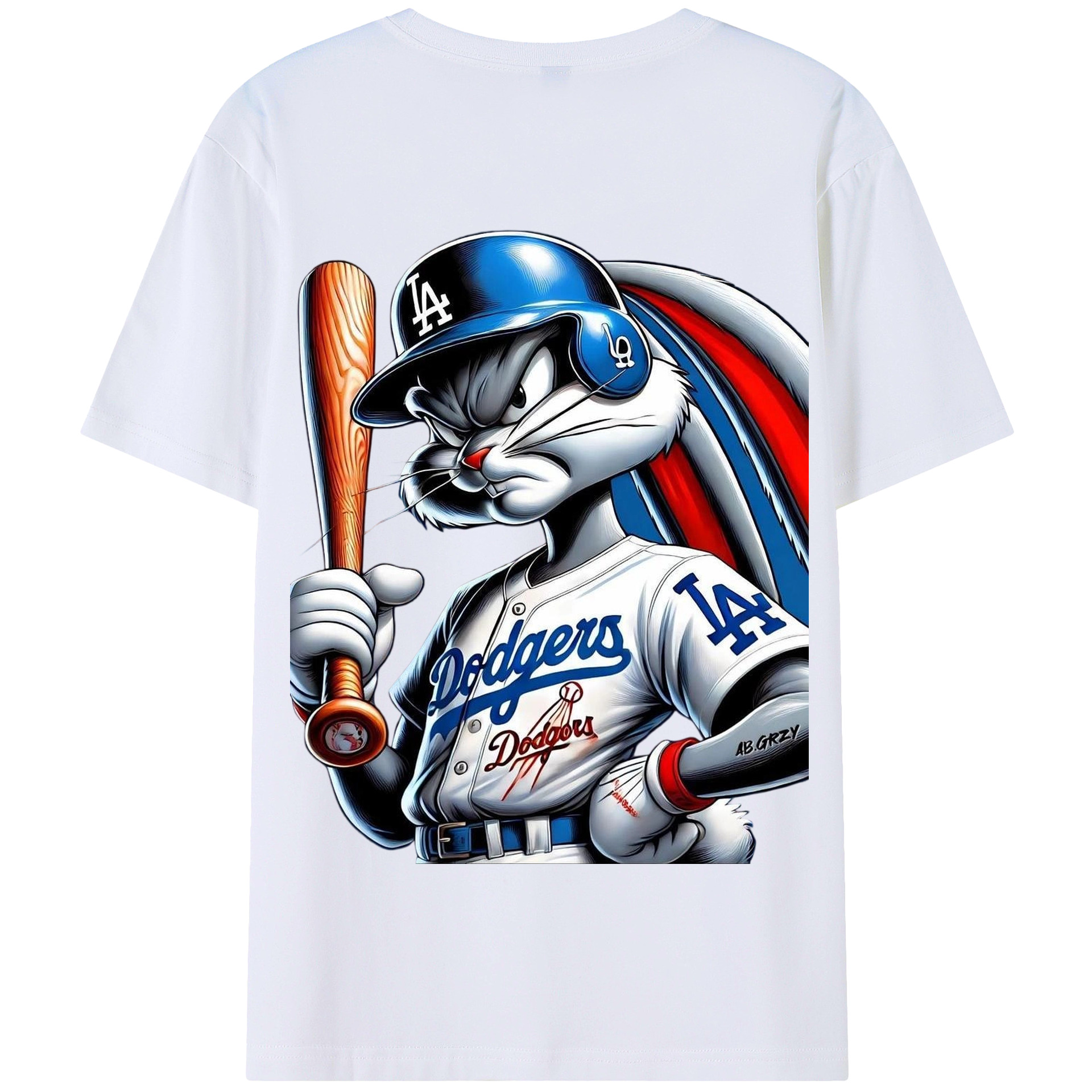  180g Combed Cotton T-Shirt With Back Heat Transfer Print – Soft, Lightweight, Fitted Design – Stylish Casual Wear For Sports & Everyday Use