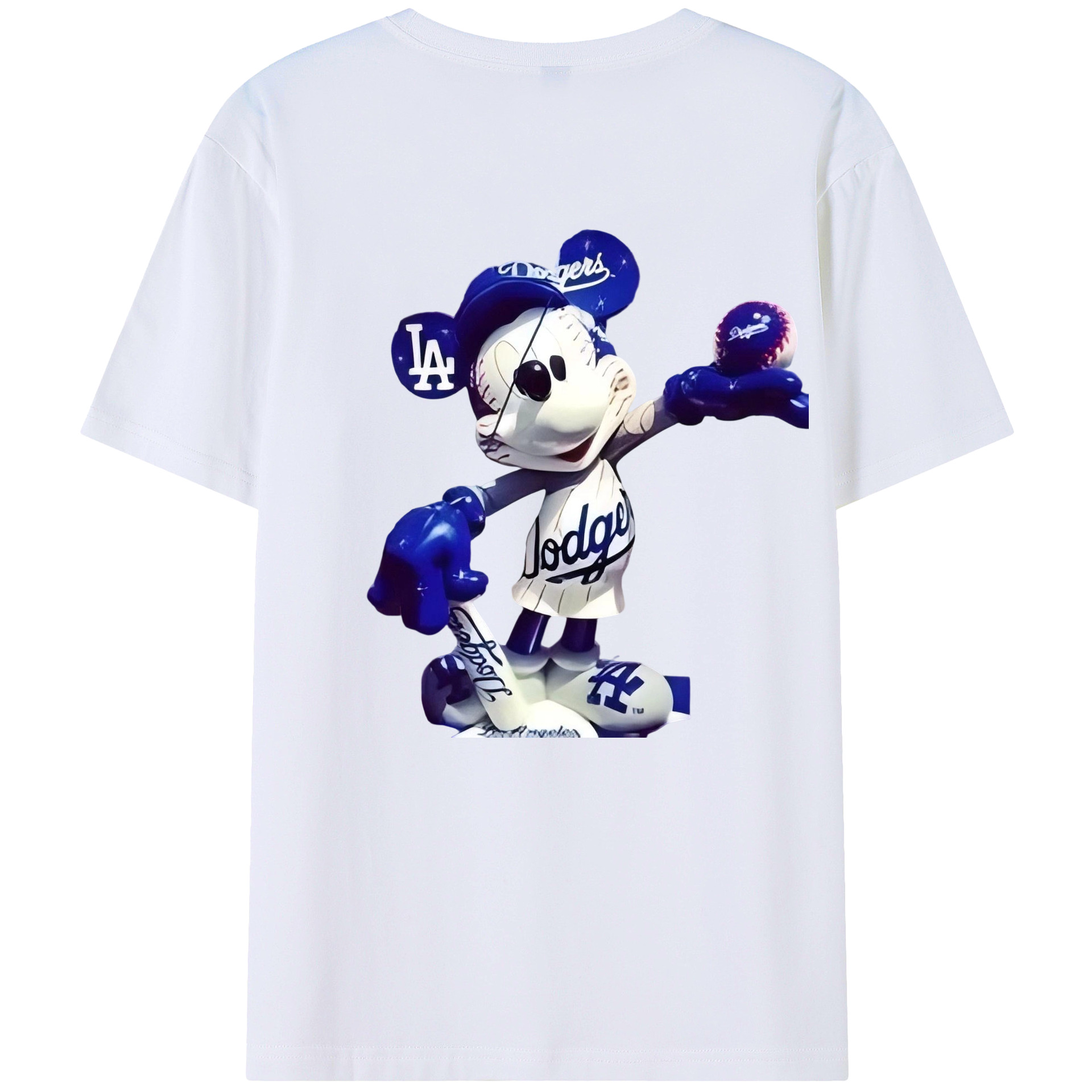  180g Combed Cotton T-Shirt With Back Heat Transfer Print – Soft, Lightweight, Fitted Design – Stylish Casual Wear For Sports & Everyday Use