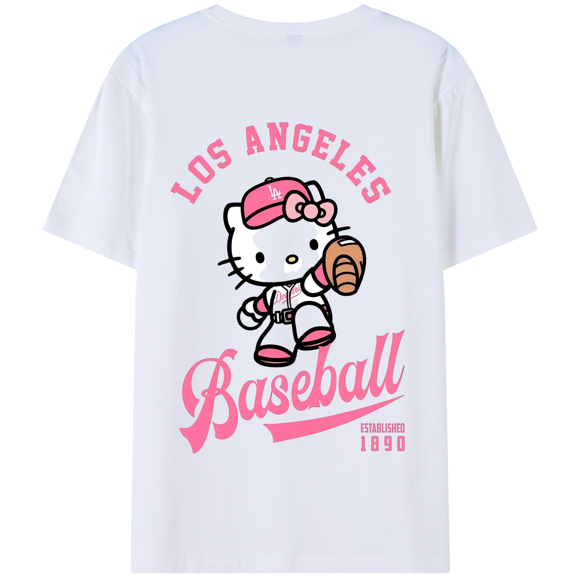  180g Combed Cotton T-Shirt With Back Heat Transfer Print – Soft, Lightweight, Fitted Design – Stylish Casual Wear For Sports & Everyday Use