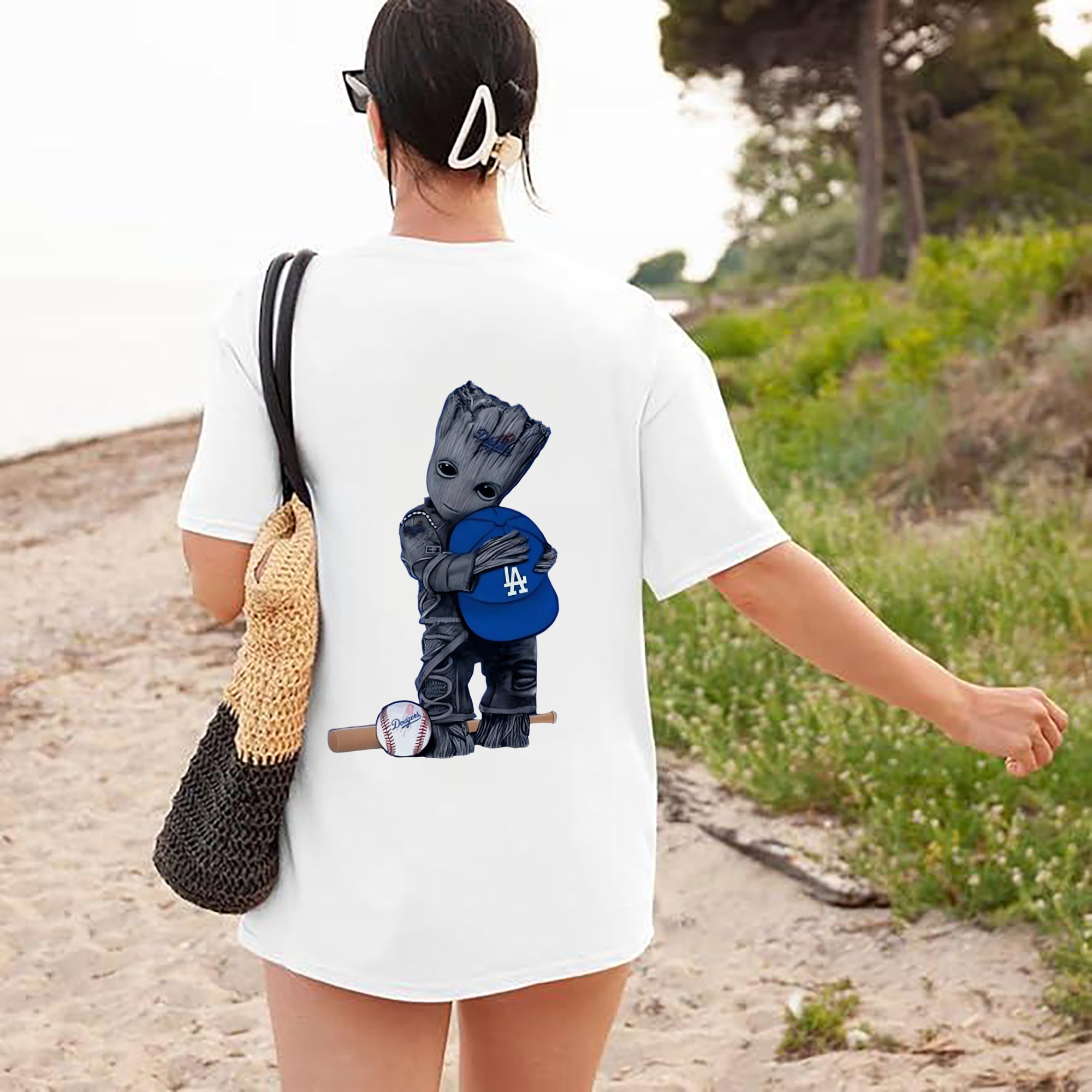  180g Combed Cotton T-Shirt With Back Heat Transfer Print – Soft, Lightweight, Fitted Design – Stylish Casual Wear For Sports & Everyday Use