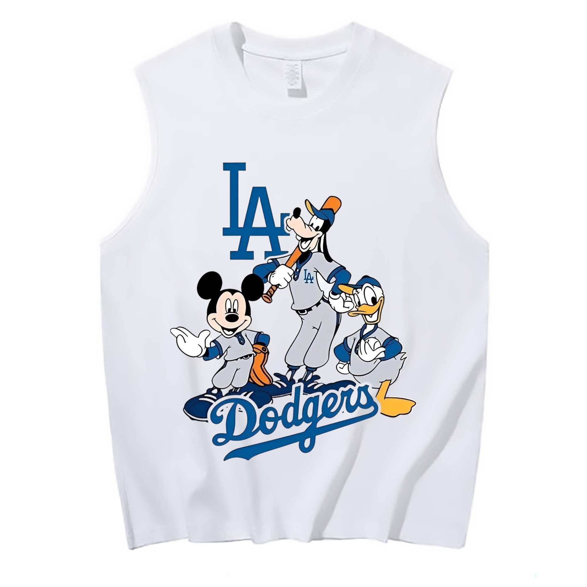  210g Combed Cotton Tank Top With Front Heat Transfer Print – Soft, Lightweight, Fitted Design – Stylish & Comfortable Casual Wear For Sports & Everyday Use