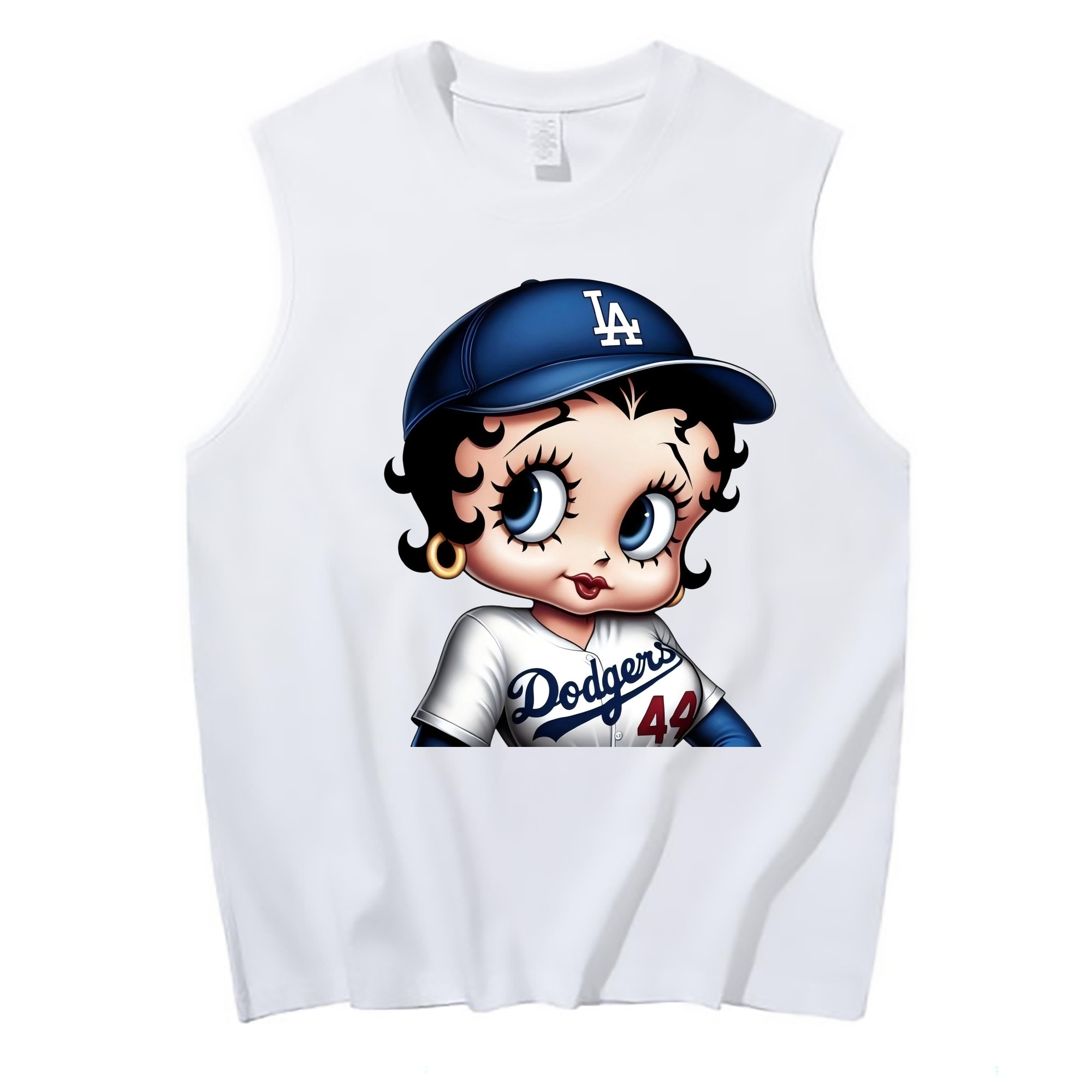  210g Combed Cotton Tank Top With Front Heat Transfer Print – Soft, Lightweight, Fitted Design – Stylish & Comfortable Casual Wear For Sports & Everyday Use