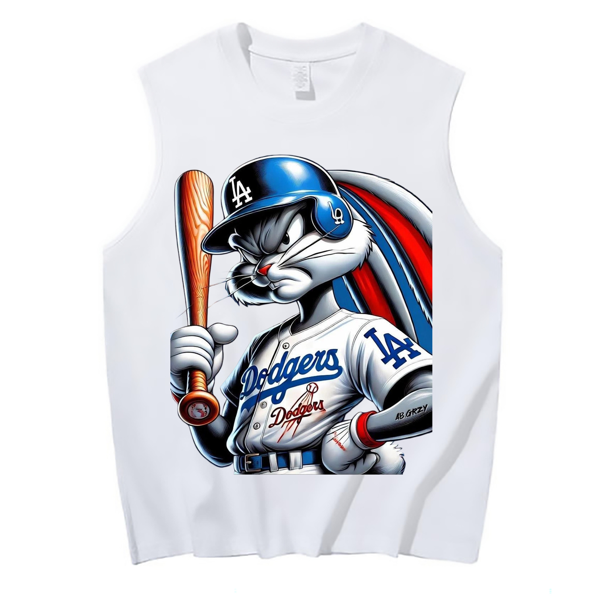  210g Combed Cotton Tank Top With Front Heat Transfer Print – Soft, Lightweight, Fitted Design – Stylish & Comfortable Casual Wear For Sports & Everyday Use