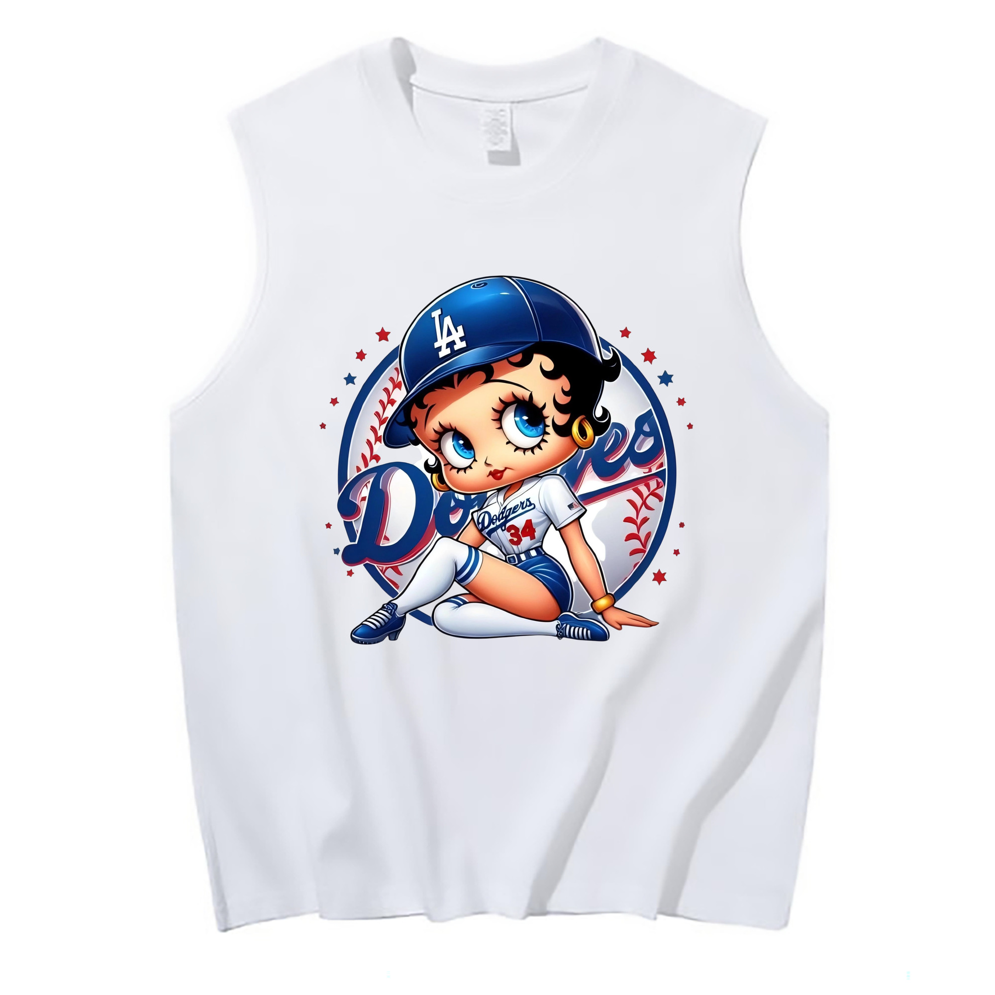  210g Combed Cotton Tank Top With Front Heat Transfer Print – Soft, Lightweight, Fitted Design – Stylish & Comfortable Casual Wear For Sports & Everyday Use