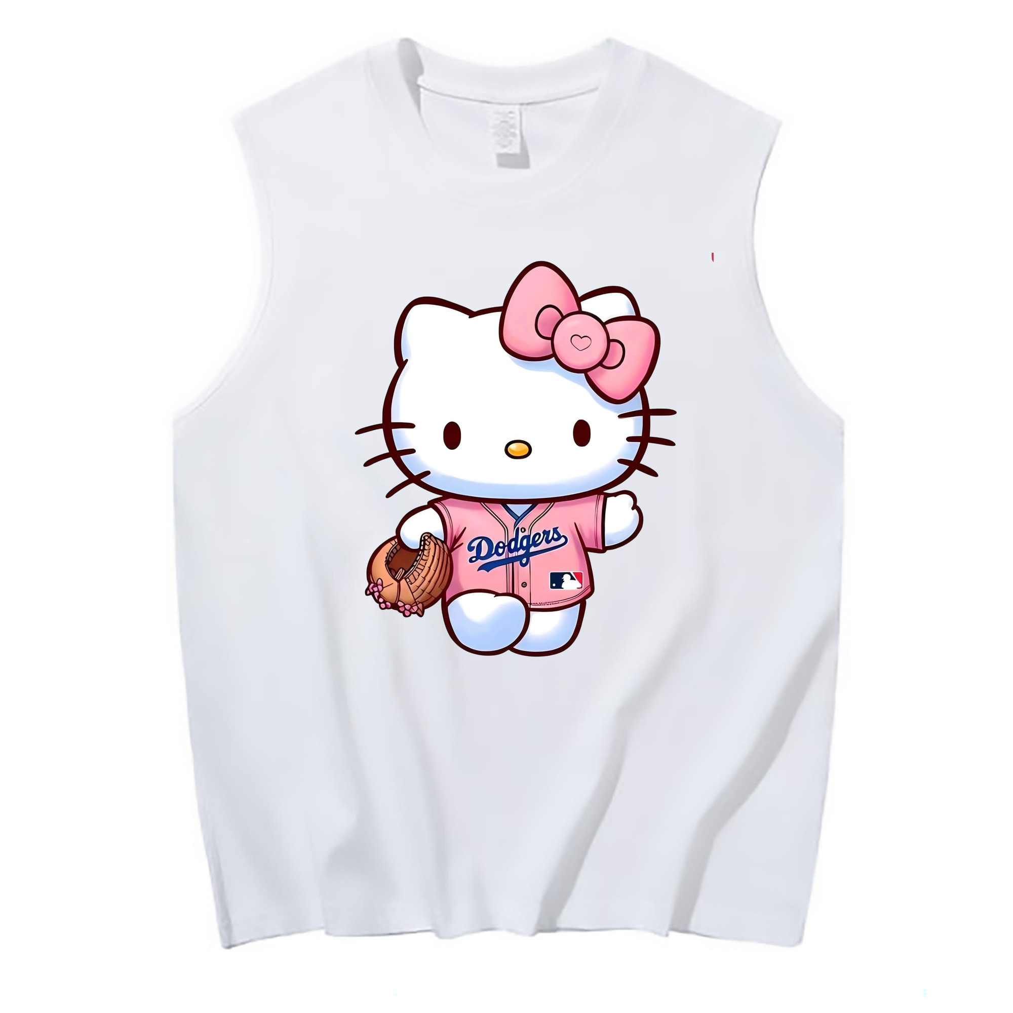  210g Combed Cotton Tank Top With Front Heat Transfer Print – Soft, Lightweight, Fitted Design – Stylish & Comfortable Casual Wear For Sports & Everyday Use