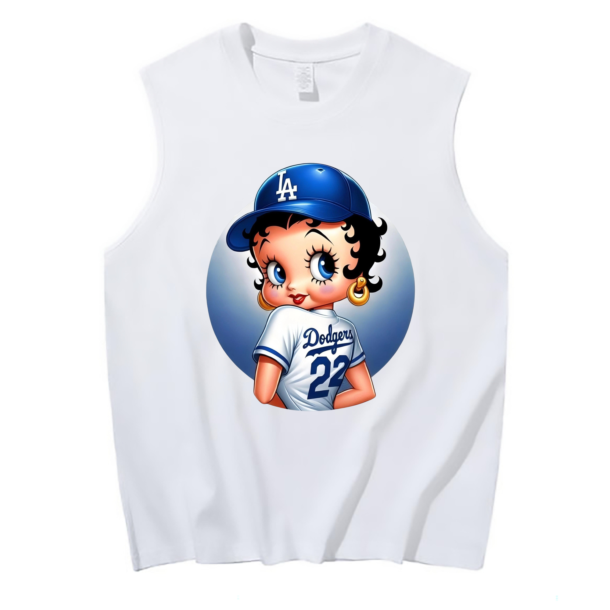  210g Combed Cotton Tank Top With Front Heat Transfer Print – Soft, Lightweight, Fitted Design – Stylish & Comfortable Casual Wear For Sports & Everyday Use