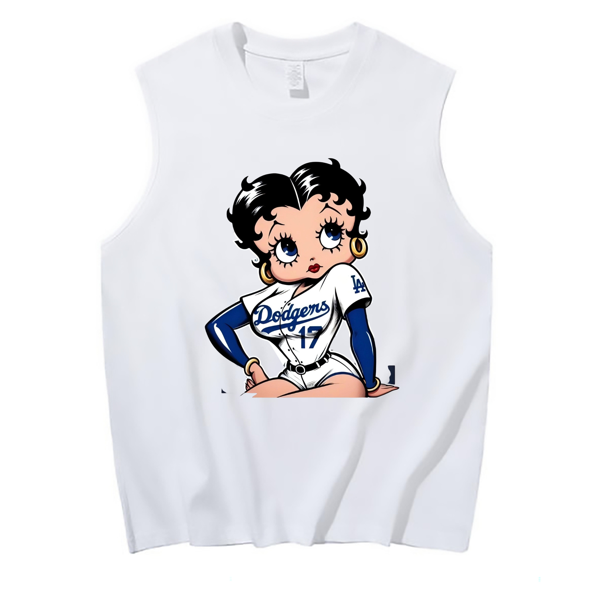  210g Combed Cotton Tank Top With Front Heat Transfer Print – Soft, Lightweight, Fitted Design – Stylish & Comfortable Casual Wear For Sports & Everyday Use