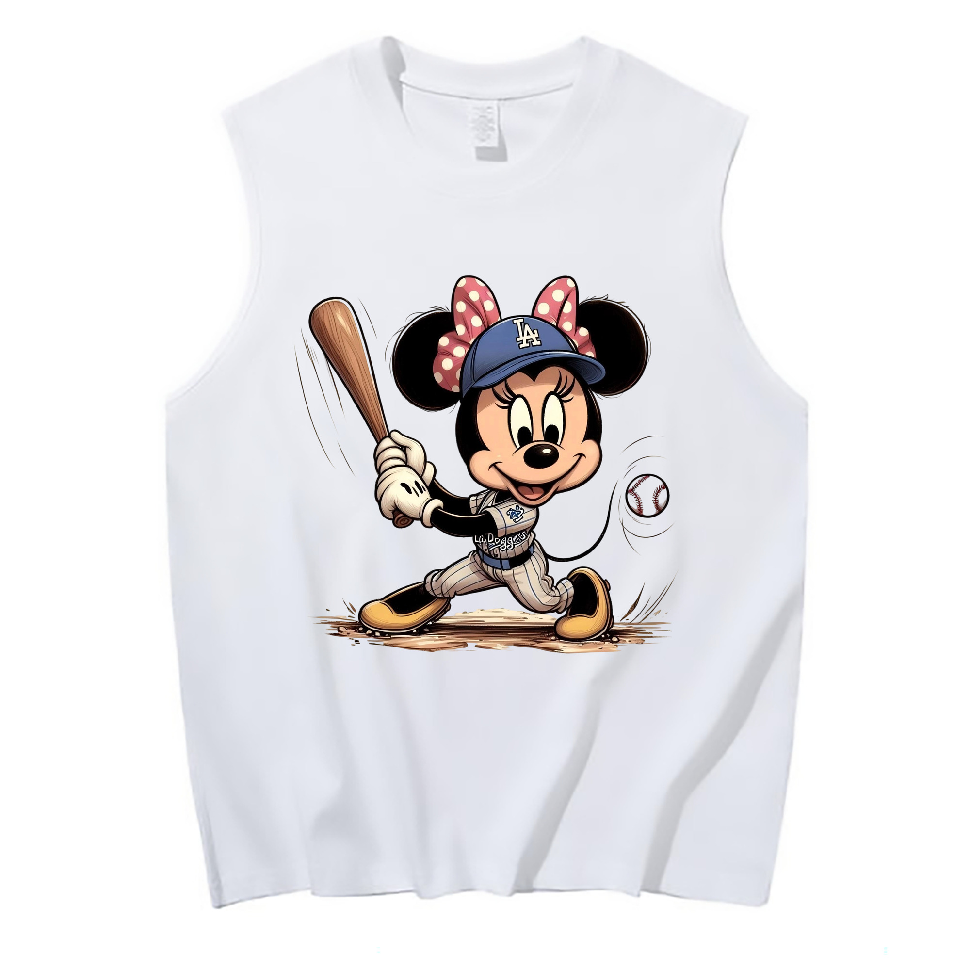  210g Combed Cotton Tank Top With Front Heat Transfer Print – Soft, Lightweight, Fitted Design – Stylish & Comfortable Casual Wear For Sports & Everyday Use