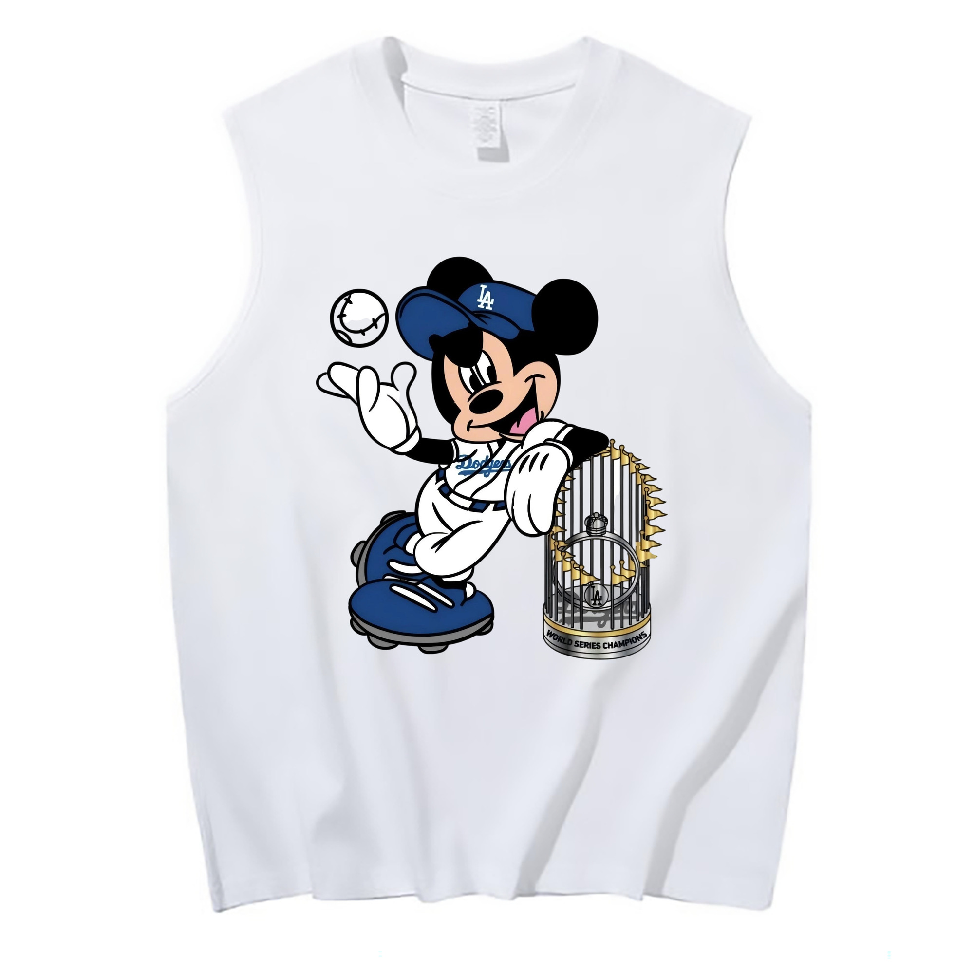  210g Combed Cotton Tank Top With Front Heat Transfer Print – Soft, Lightweight, Fitted Design – Stylish & Comfortable Casual Wear For Sports & Everyday Use