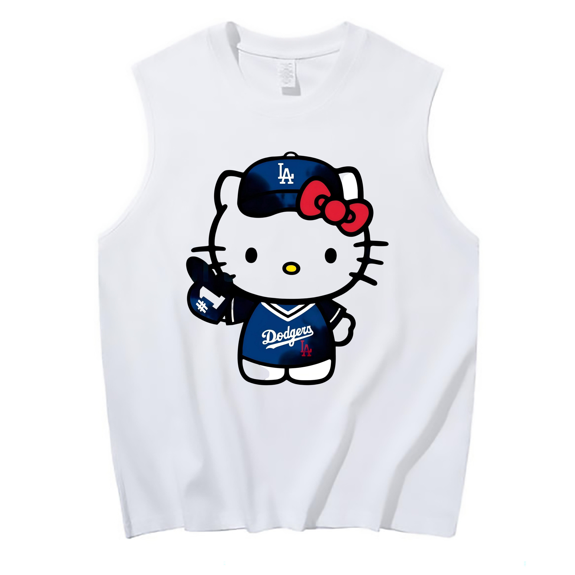  210g Combed Cotton Tank Top With Front Heat Transfer Print – Soft, Lightweight, Fitted Design – Stylish & Comfortable Casual Wear For Sports & Everyday Use