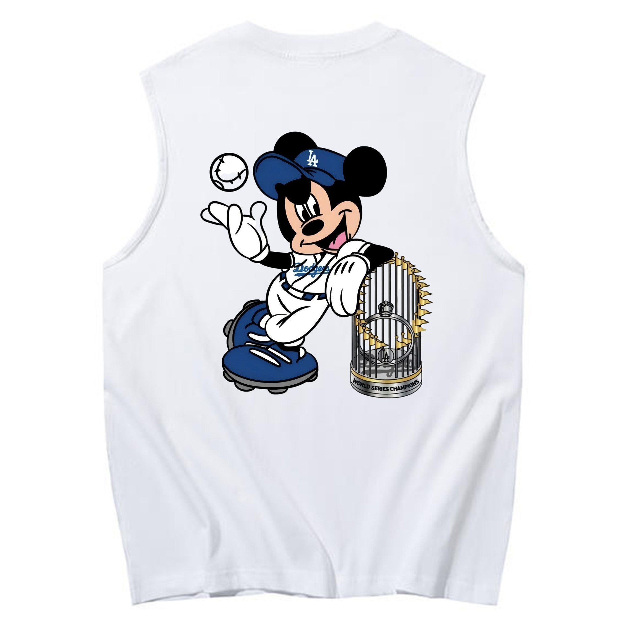  230g Pure Cotton Tank Top With Back Heat Transfer Print – Soft, Lightweight, Fitted Design – Stylish & Comfortable Casual Wear For Sports & Everyday Use