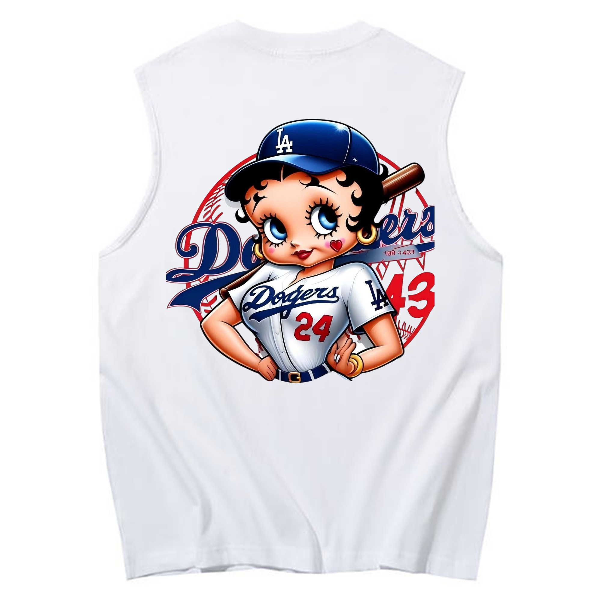  230g Pure Cotton Tank Top With Back Heat Transfer Print – Soft, Lightweight, Fitted Design – Stylish & Comfortable Casual Wear For Sports & Everyday Use