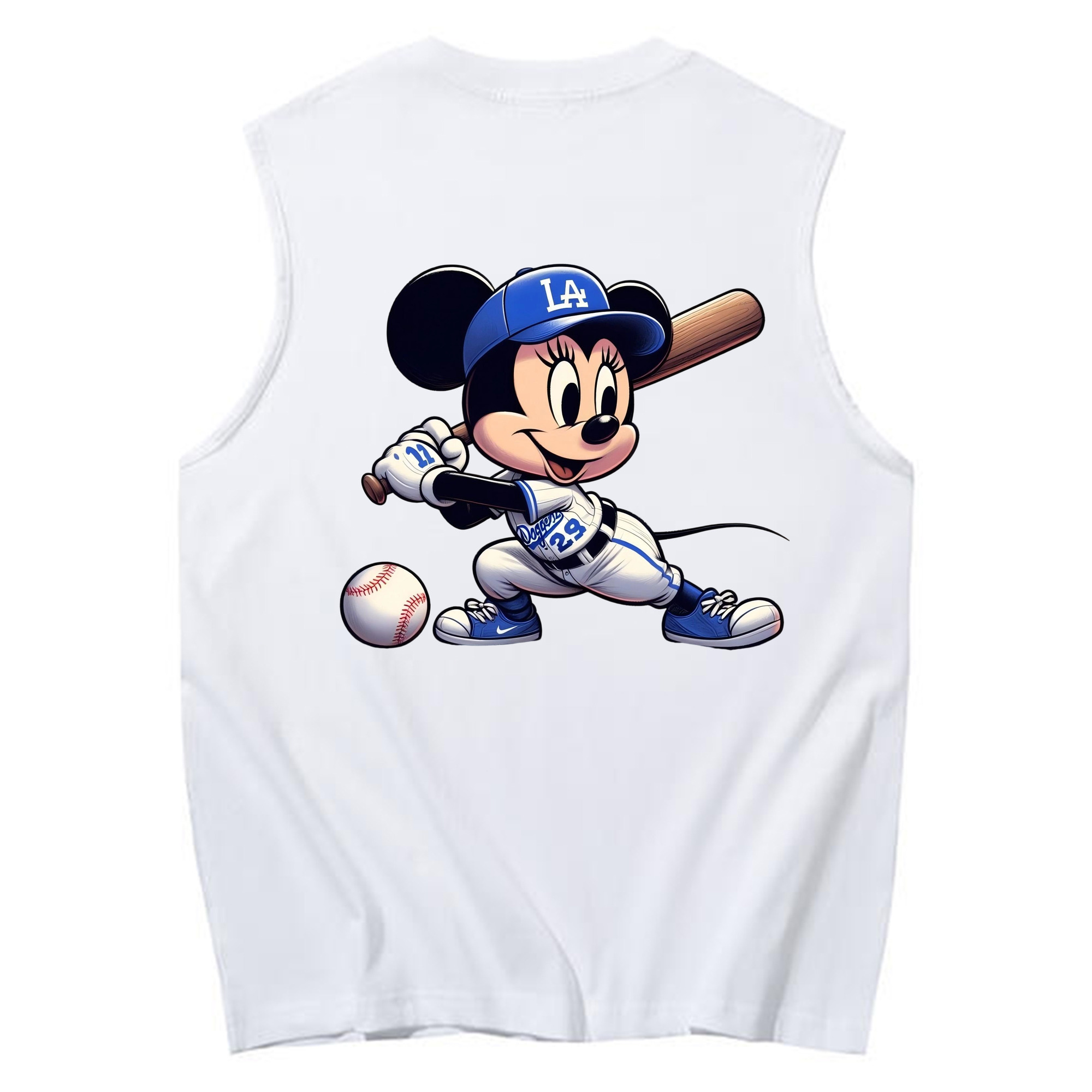  230g Pure Cotton Tank Top With Back Heat Transfer Print – Soft, Lightweight, Fitted Design – Stylish & Comfortable Casual Wear For Sports & Everyday Use