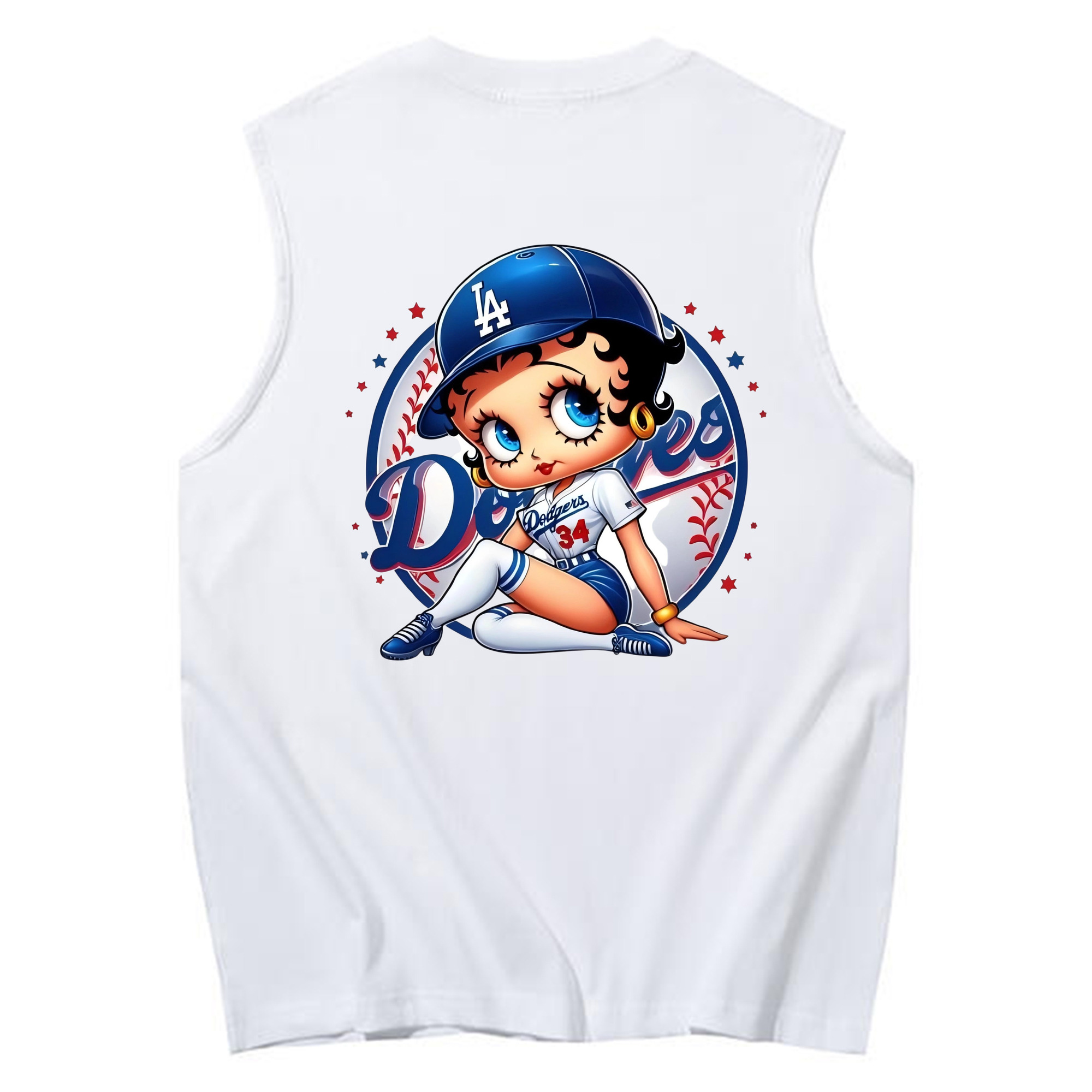  230g Pure Cotton Tank Top With Back Heat Transfer Print – Soft, Lightweight, Fitted Design – Stylish & Comfortable Casual Wear For Sports & Everyday Use