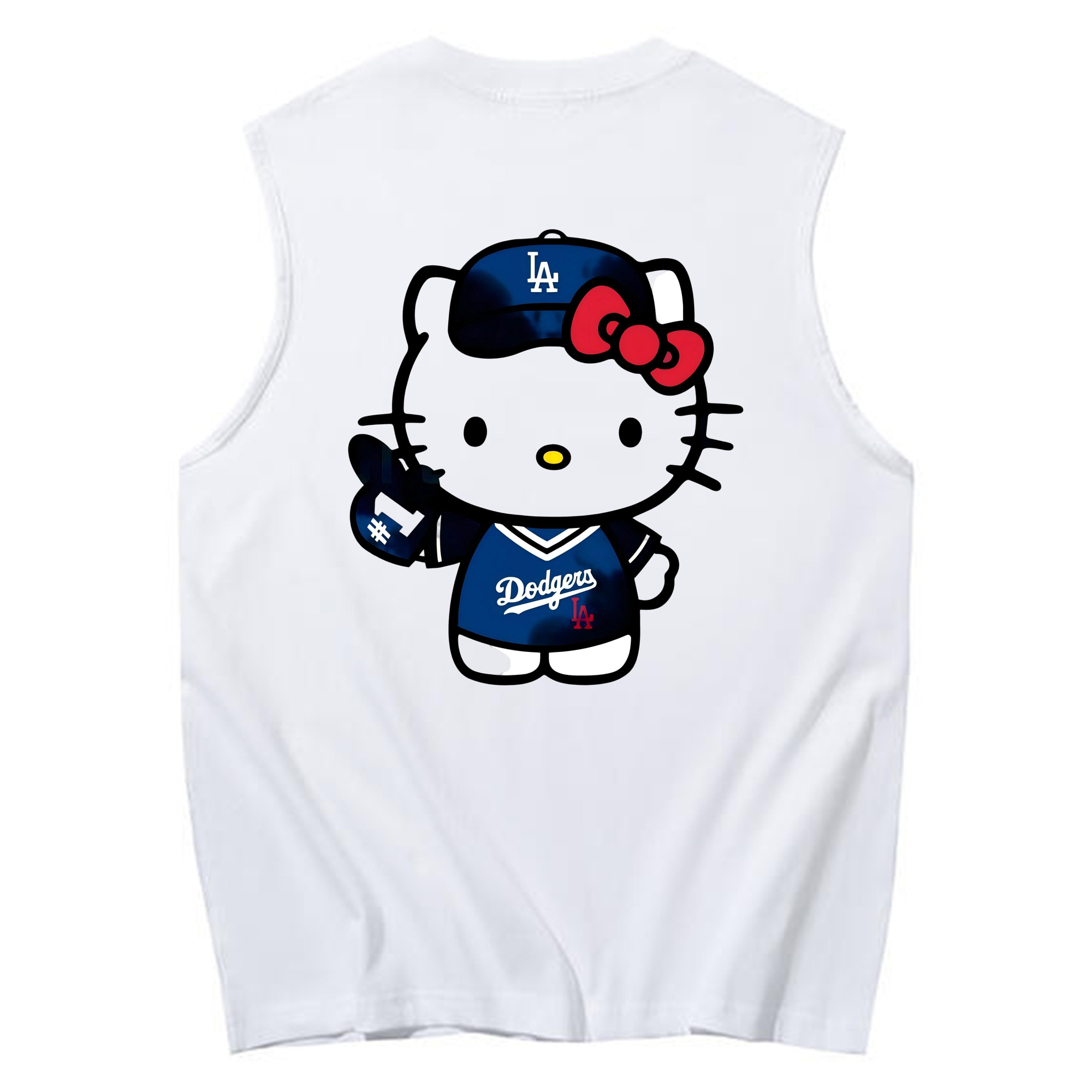  230g Pure Cotton Tank Top With Back Heat Transfer Print – Soft, Lightweight, Fitted Design – Stylish & Comfortable Casual Wear For Sports & Everyday Use