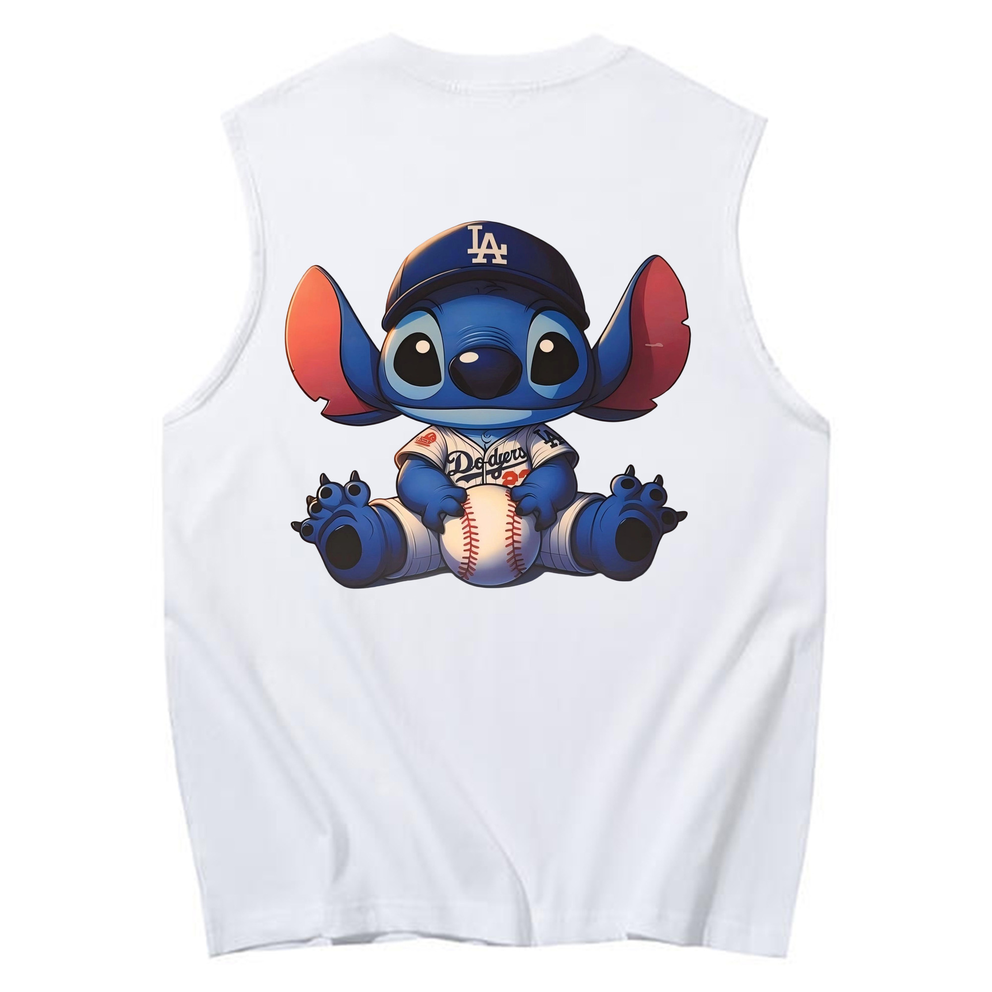  230g Pure Cotton Tank Top With Back Heat Transfer Print – Soft, Lightweight, Fitted Design – Stylish & Comfortable Casual Wear For Sports & Everyday Use