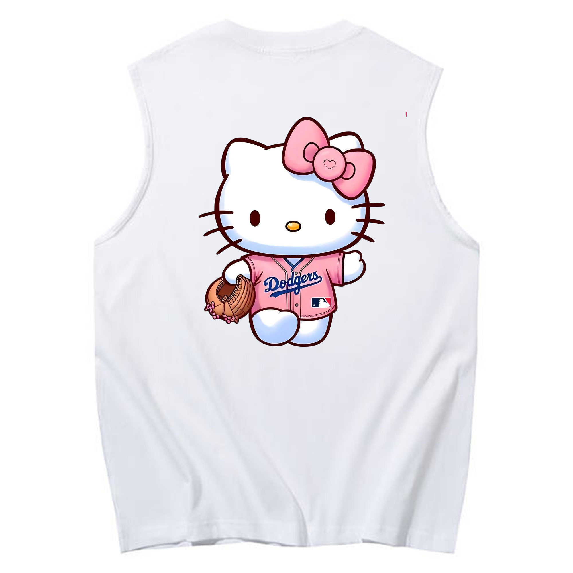  230g Pure Cotton Tank Top With Back Heat Transfer Print – Soft, Lightweight, Fitted Design – Stylish & Comfortable Casual Wear For Sports & Everyday Use