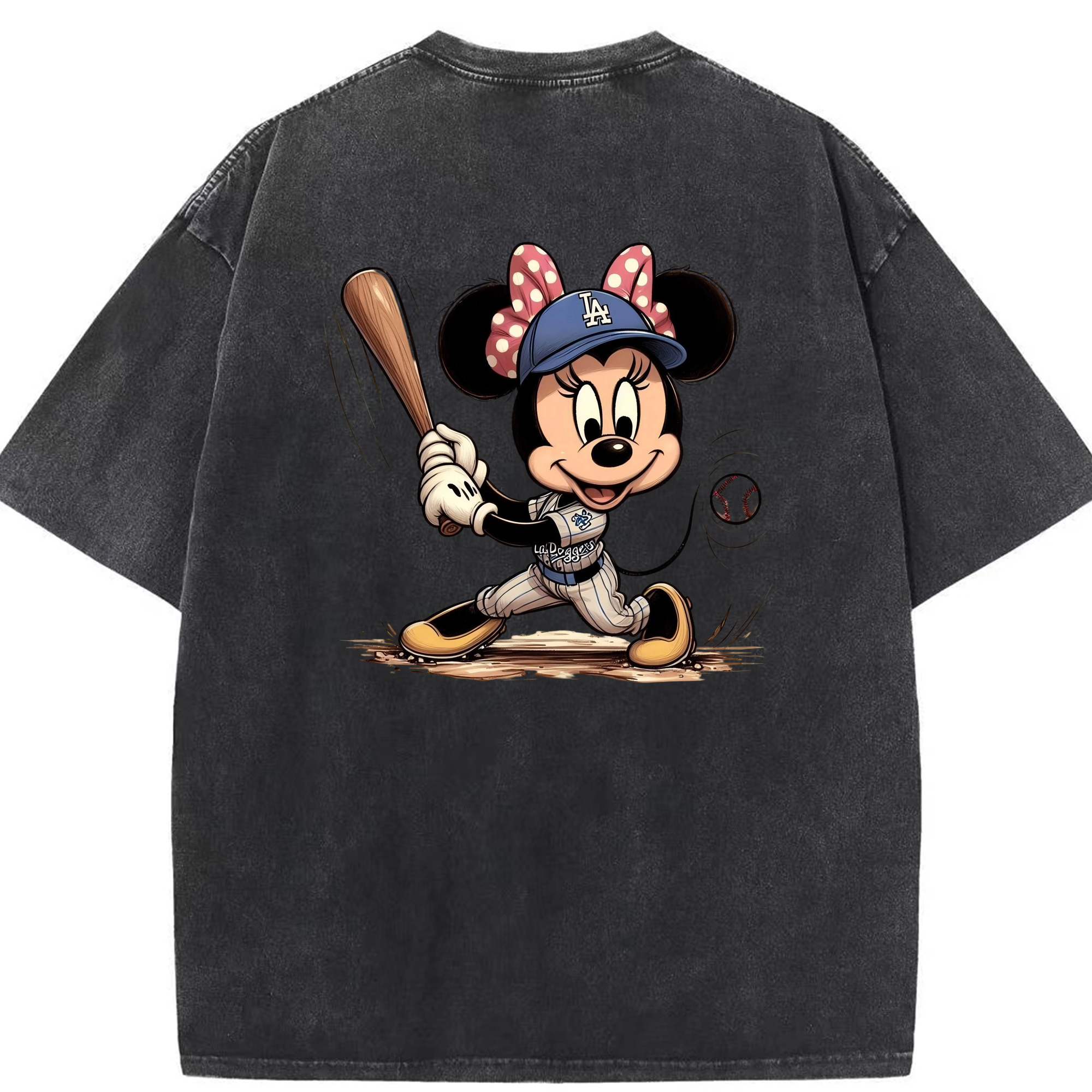  Washed Vintage 230g Cotton Oversized T-Shirt With Back Heat Transfer Print – Soft, Lightweight & Stylish – Comfortable Casual Wear For Sports & Everyday Use