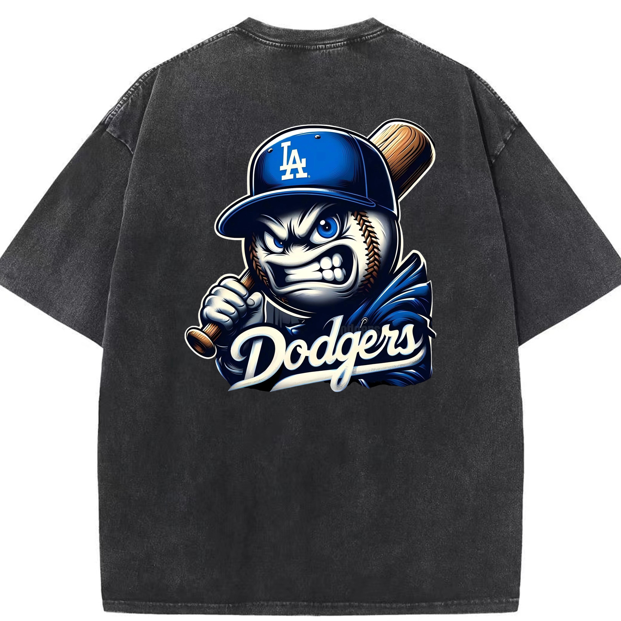  Washed Vintage 230g Cotton Oversized T-Shirt With Back Heat Transfer Print – Soft, Lightweight & Stylish – Comfortable Casual Wear For Sports & Everyday Use