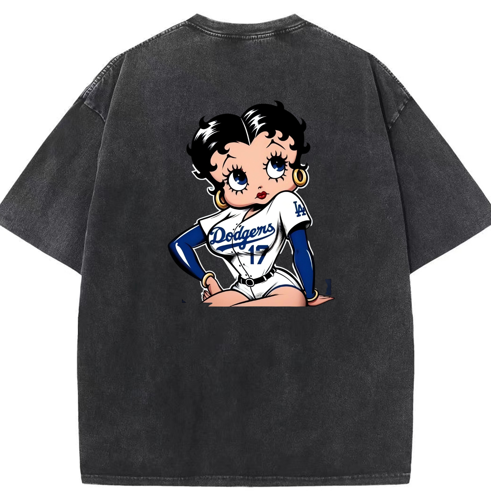  Washed Vintage 230g Cotton Oversized T-Shirt With Back Heat Transfer Print – Soft, Lightweight & Stylish – Comfortable Casual Wear For Sports & Everyday Use