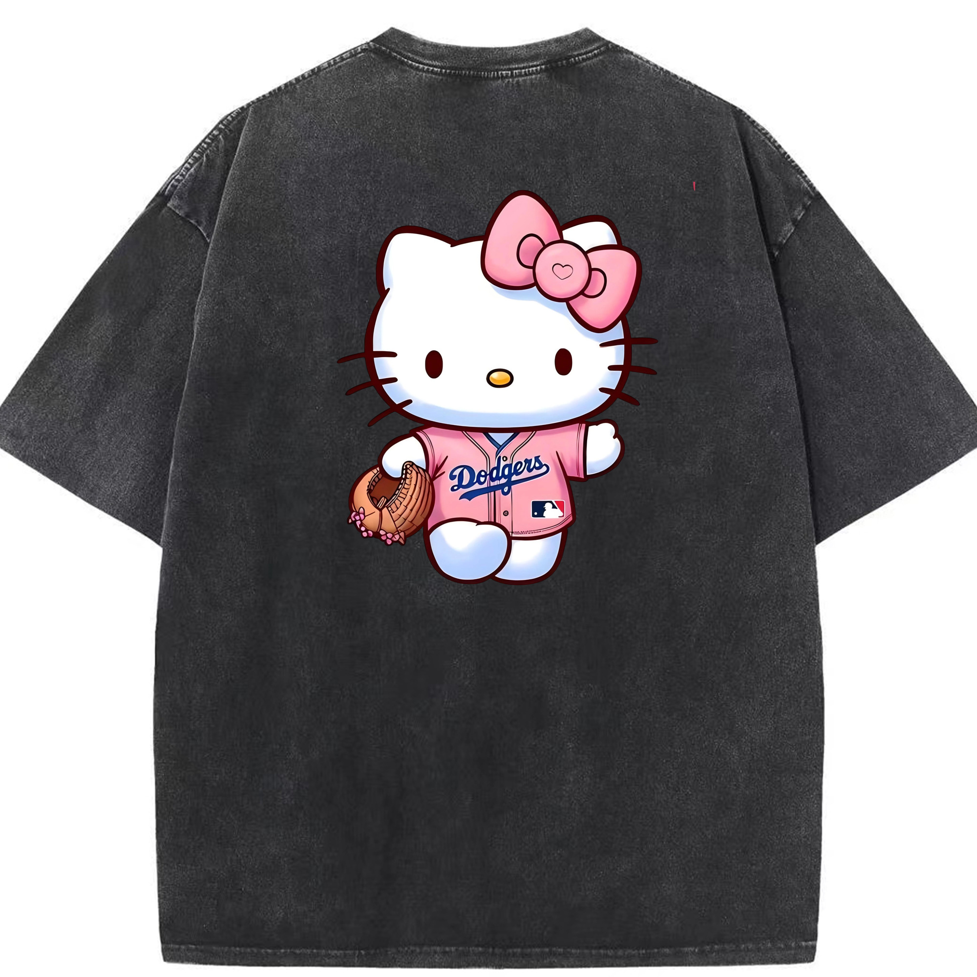  Washed Vintage 230g Cotton Oversized T-Shirt With Back Heat Transfer Print – Soft, Lightweight & Stylish – Comfortable Casual Wear For Sports & Everyday Use