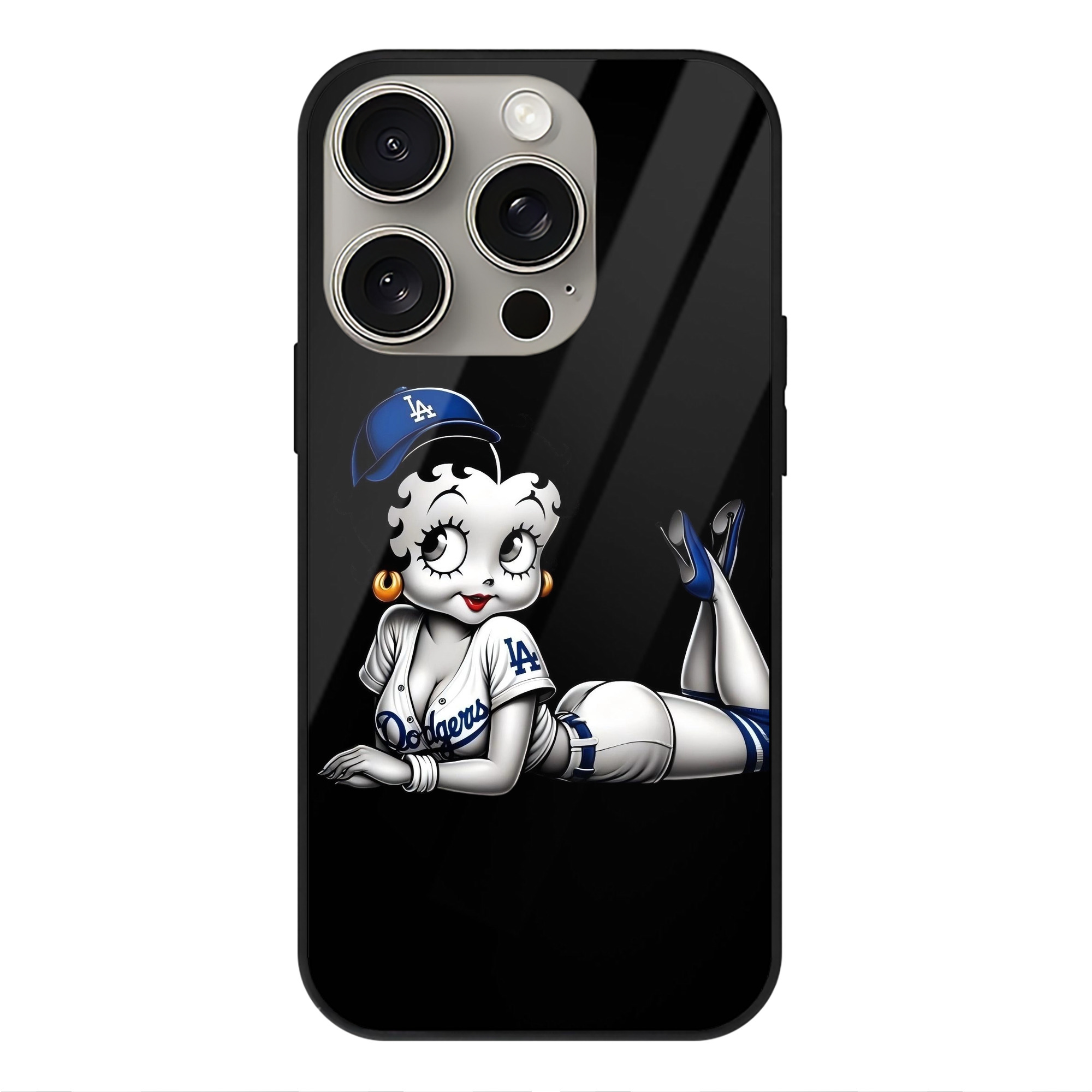  IPhone 15 Pro Mirror Phone Case – UV Printed Glass + TPU – Scratch-Resistant, Wireless Charging Compatible, Precise Fit & Stylish Design