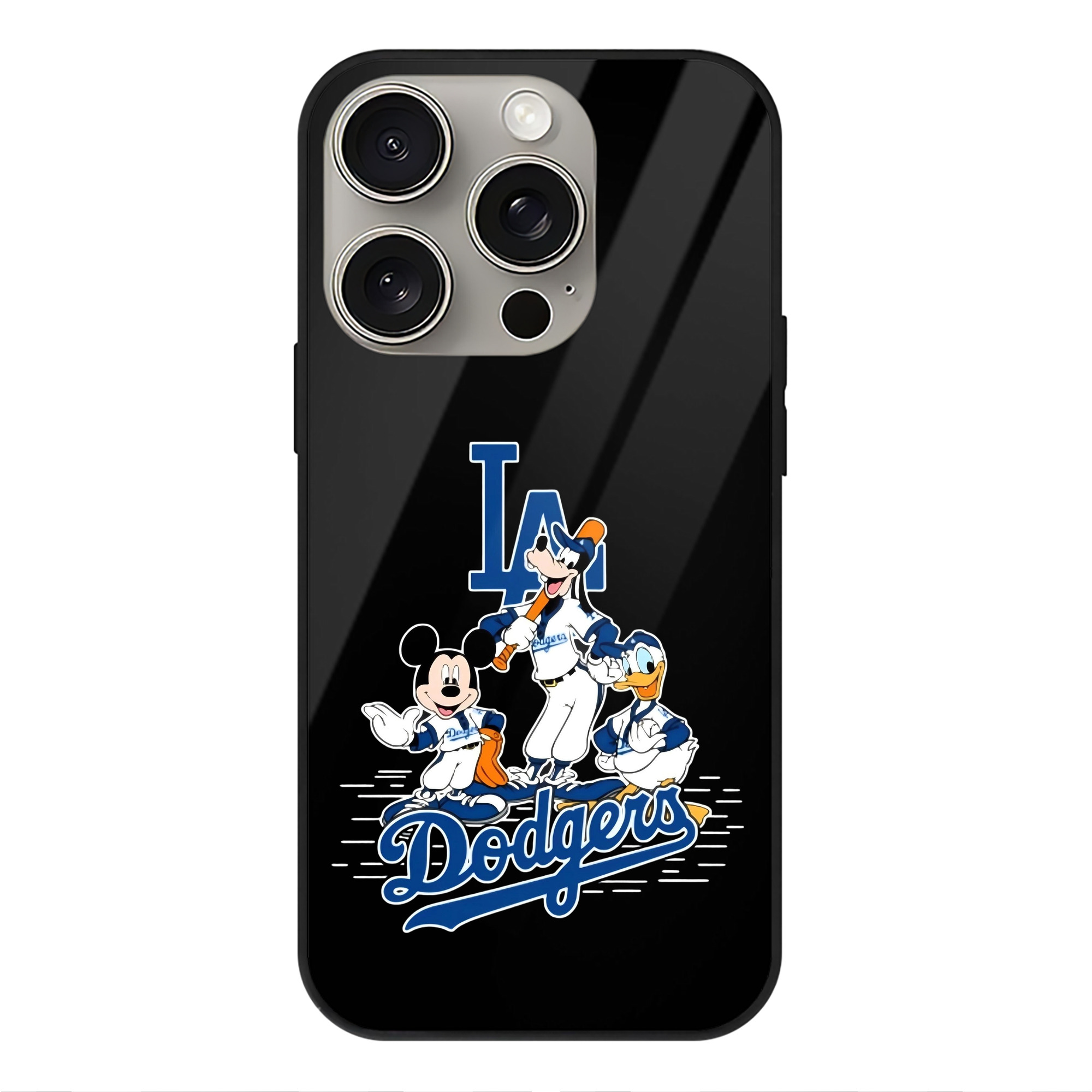  IPhone 15 Pro Mirror Phone Case – UV Printed Glass + TPU – Scratch-Resistant, Wireless Charging Compatible, Precise Fit & Stylish Design