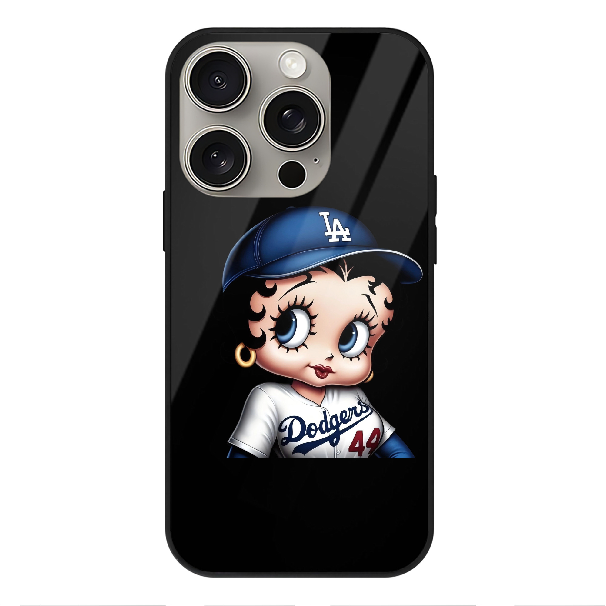  IPhone 15 Pro Mirror Phone Case – UV Printed Glass + TPU – Scratch-Resistant, Wireless Charging Compatible, Precise Fit & Stylish Design