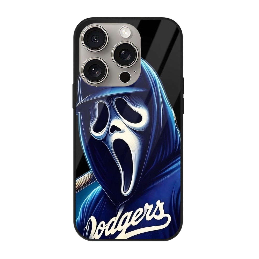  IPhone 15 Pro Mirror Phone Case – UV Printed Glass + TPU – Scratch-Resistant, Wireless Charging Compatible, Precise Fit & Stylish Design