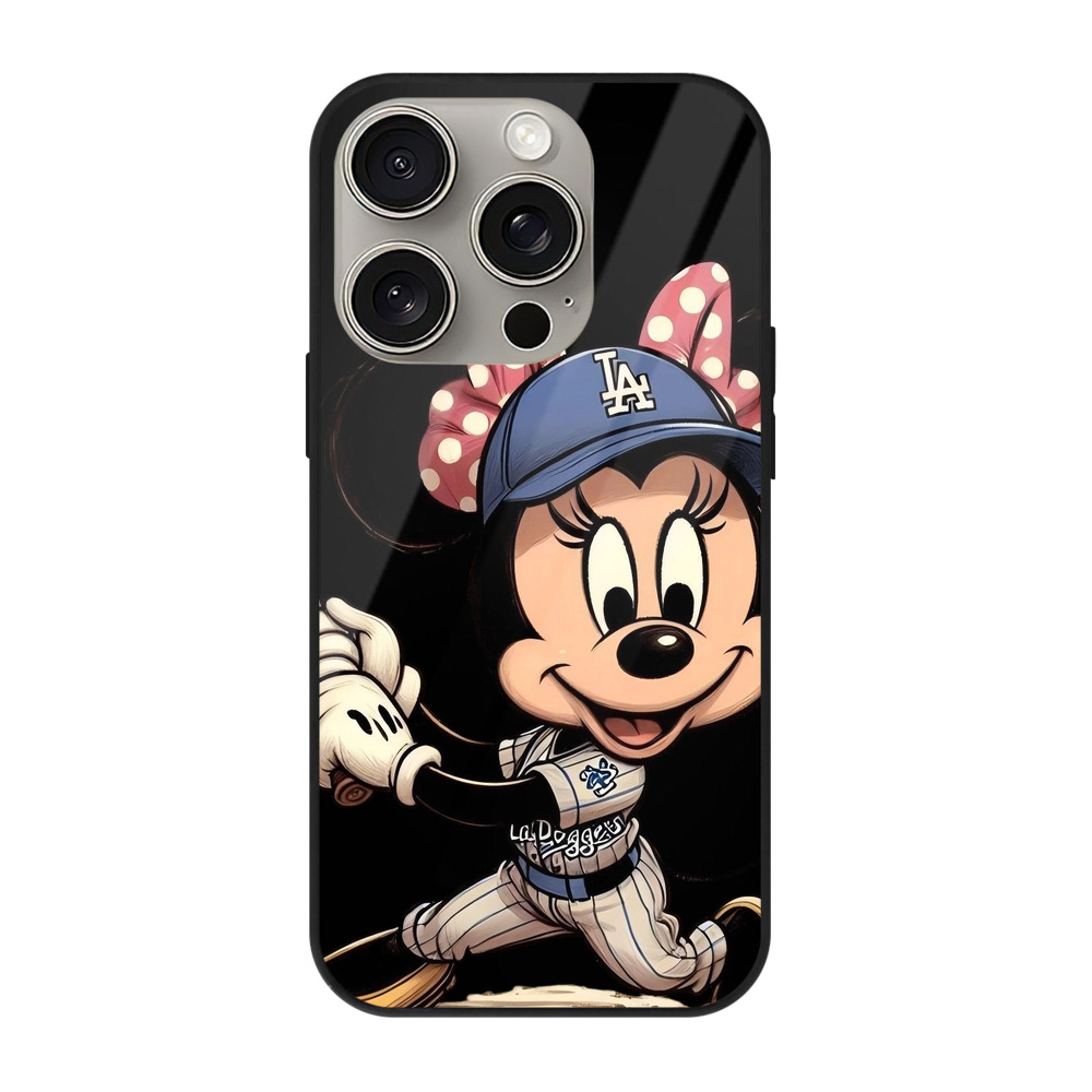  IPhone 15 Pro Mirror Phone Case – UV Printed Glass + TPU – Scratch-Resistant, Wireless Charging Compatible, Precise Fit & Stylish Design