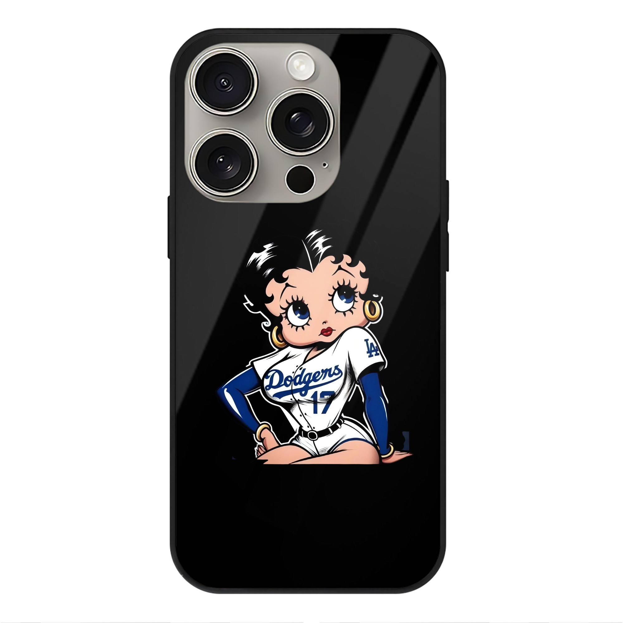  IPhone 15 Pro Mirror Phone Case – UV Printed Glass + TPU – Scratch-Resistant, Wireless Charging Compatible, Precise Fit & Stylish Design