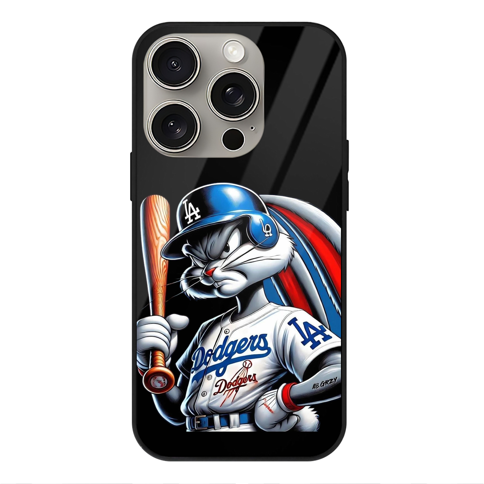  IPhone 15 Pro Mirror Phone Case – UV Printed Glass + TPU – Scratch-Resistant, Wireless Charging Compatible, Precise Fit & Stylish Design