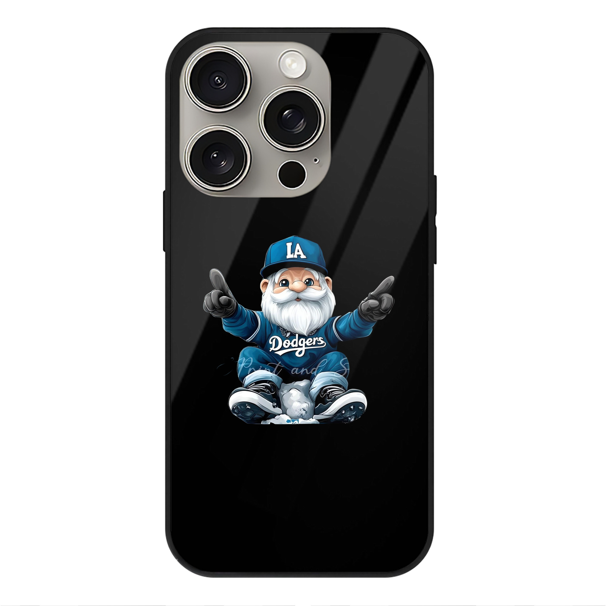  IPhone 15 Pro Mirror Phone Case – UV Printed Glass + TPU – Scratch-Resistant, Wireless Charging Compatible, Precise Fit & Stylish Design