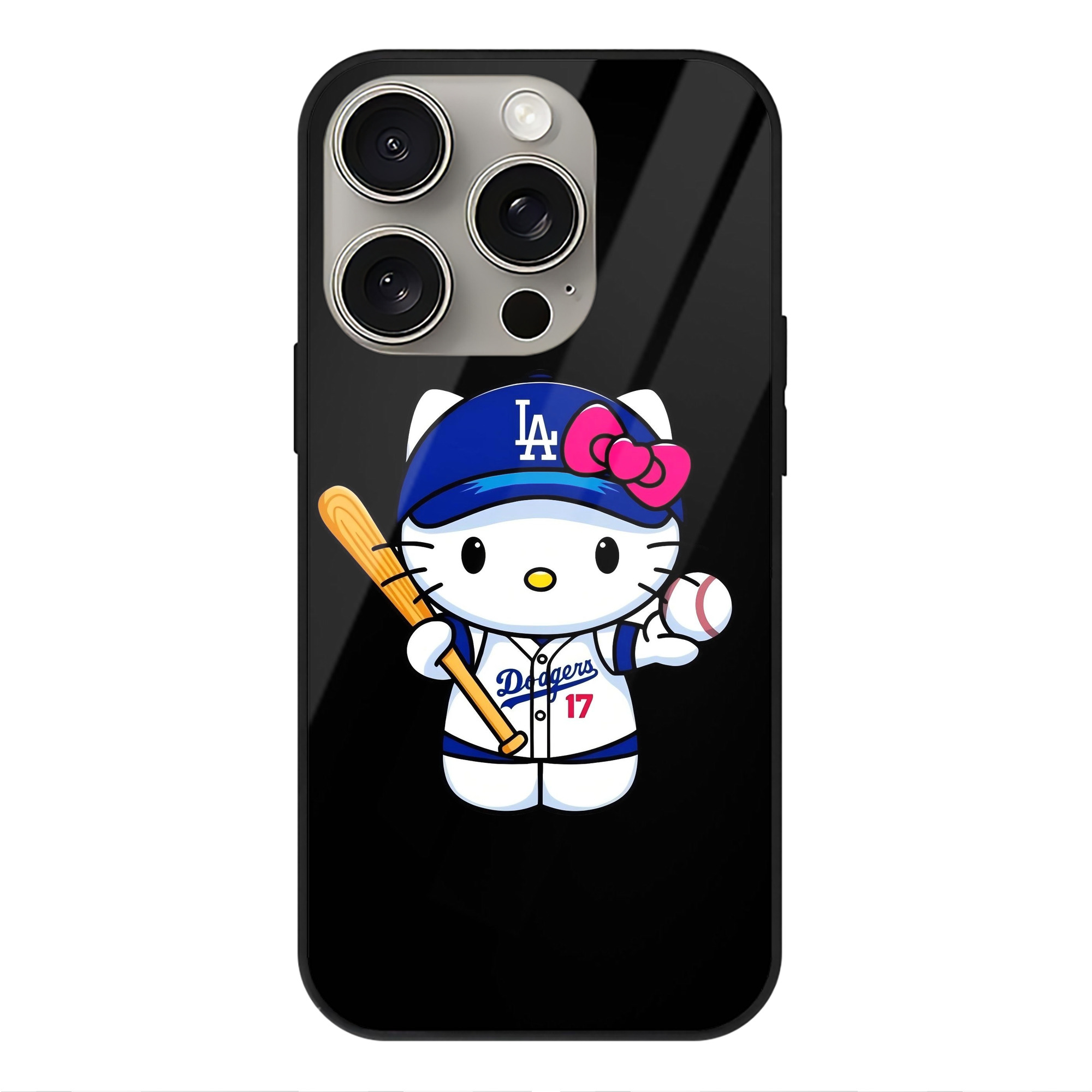  IPhone 15 Pro Mirror Phone Case – UV Printed Glass + TPU – Scratch-Resistant, Wireless Charging Compatible, Precise Fit & Stylish Design