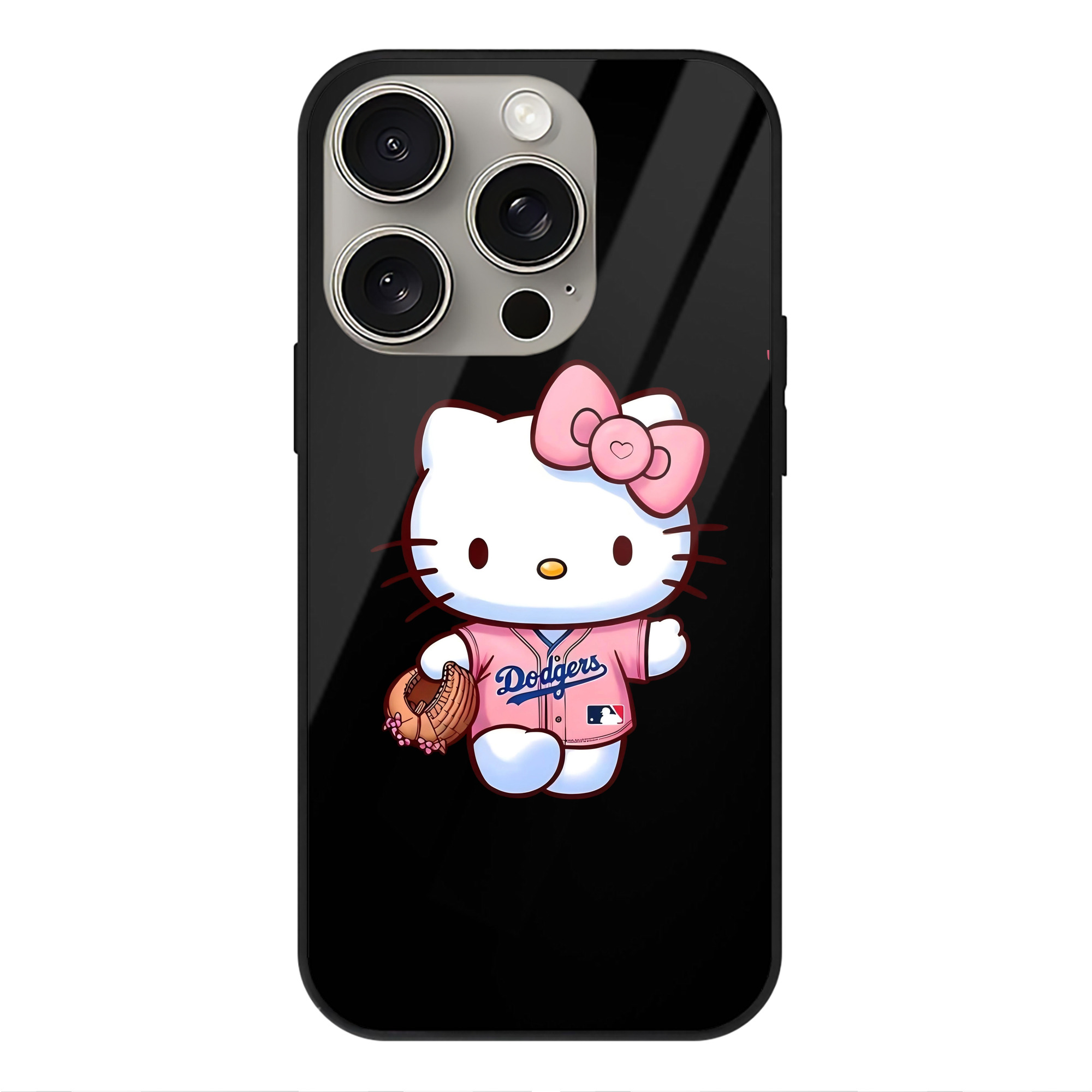  IPhone 15 Pro Mirror Phone Case – UV Printed Glass + TPU – Scratch-Resistant, Wireless Charging Compatible, Precise Fit & Stylish Design