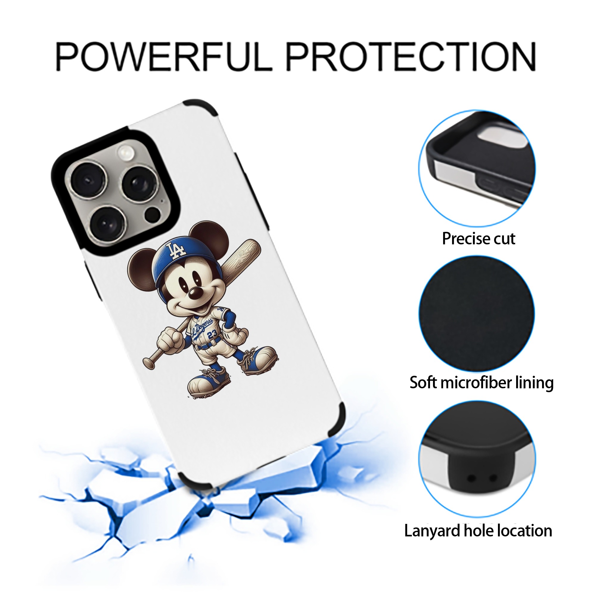  IPhone 15 Pro Max PU Leather Case – Soft Lining, 360° Protection – Precise Fit, 3D Buttons, Easy Charging – Anti-Yellowing, Easy To Clean