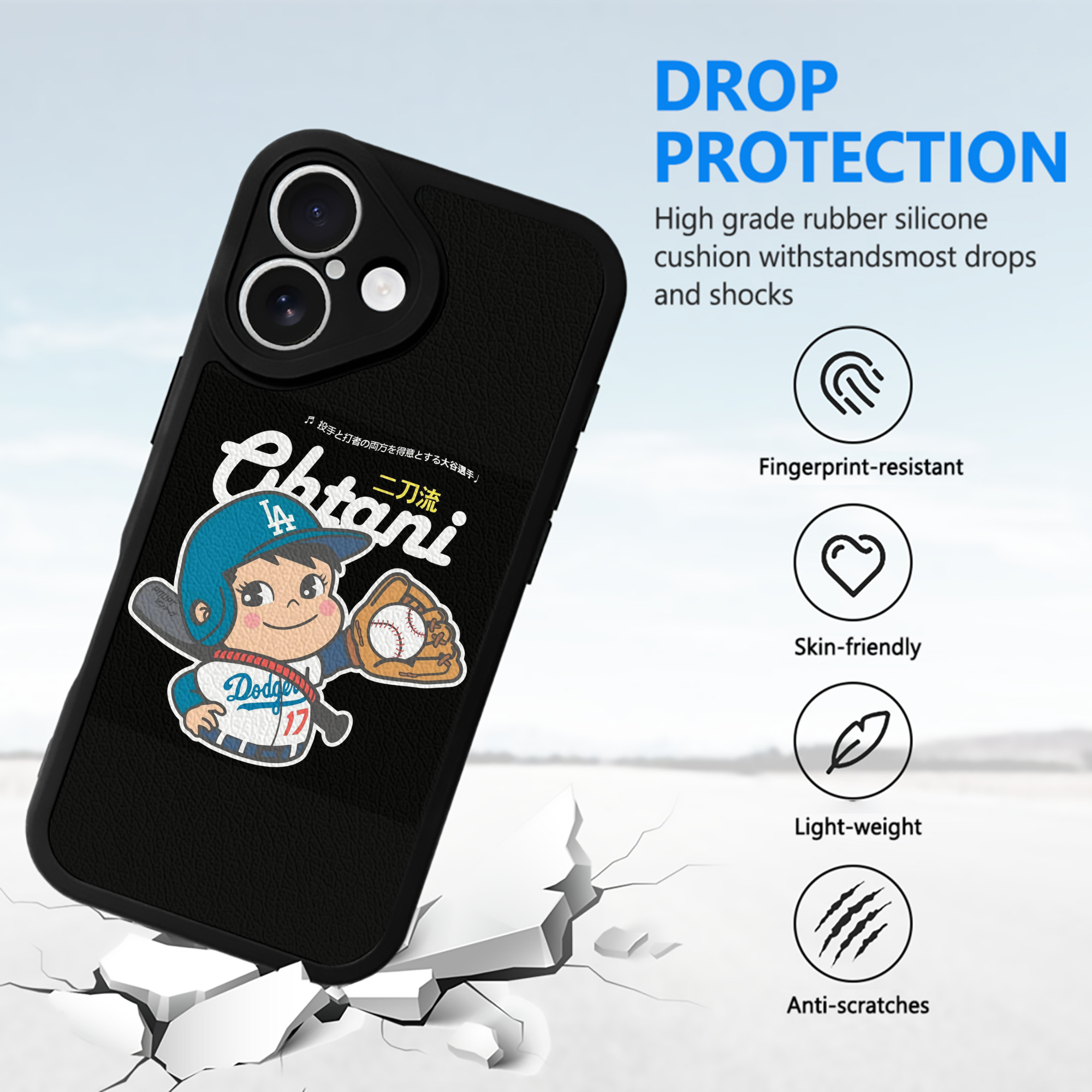  IPhone 16 Silicone Leather Case – UV Print, Lambskin Texture – Perfect Fit, Wireless Charging Compatible, Scratch Resistant, Precise Cutouts – Stylish Protection For IPhone 16