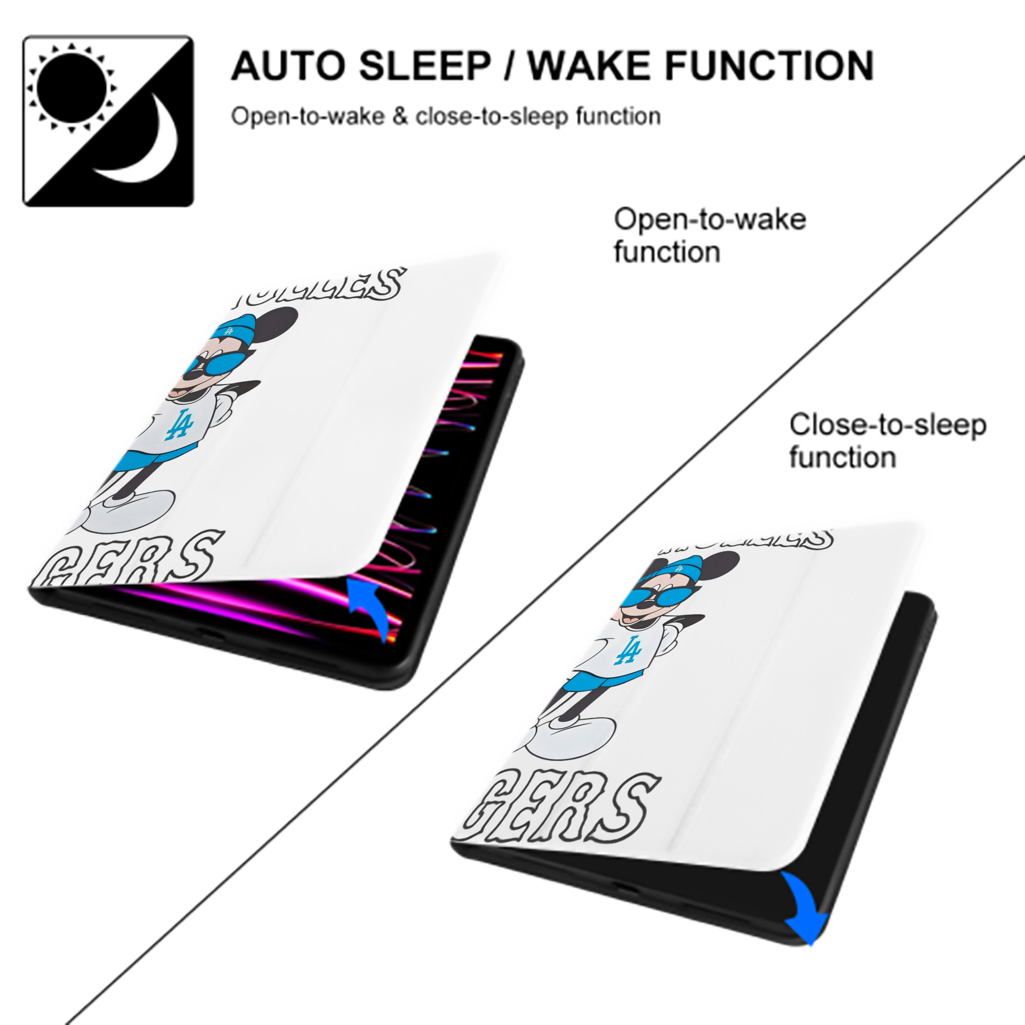  IPad Book-Style Case With Pencil Slot – Slim PU & TPU Cover – Full Protection, Precise Fit, Water & Scratch Resistant