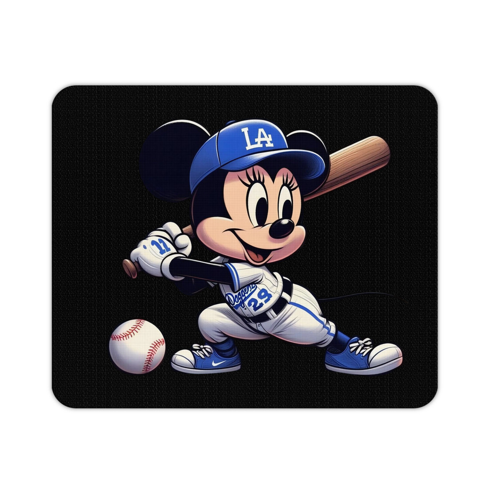  Durable Rubber Mouse Pad With Stitched Edges, Waterproof, Non-Slip Surface, Ultra-Thin Design For Gaming, Office