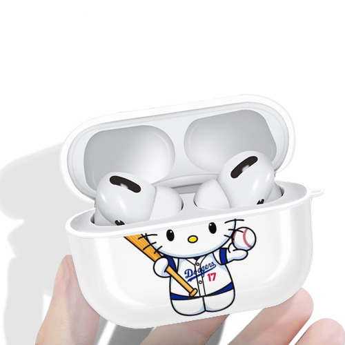  AirPods Pro Hard Case White With Keychain, Durable Flexible PC, Precise Cutouts, Anti-Fingerprint, Yellowing & Scratch Resistant, Full Protection, Washable