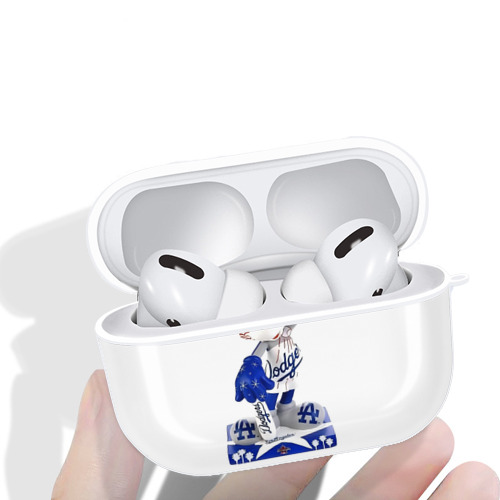  AirPods Pro Hard Case White With Keychain, Durable Flexible PC, Precise Cutouts, Anti-Fingerprint, Yellowing & Scratch Resistant, Full Protection, Washable